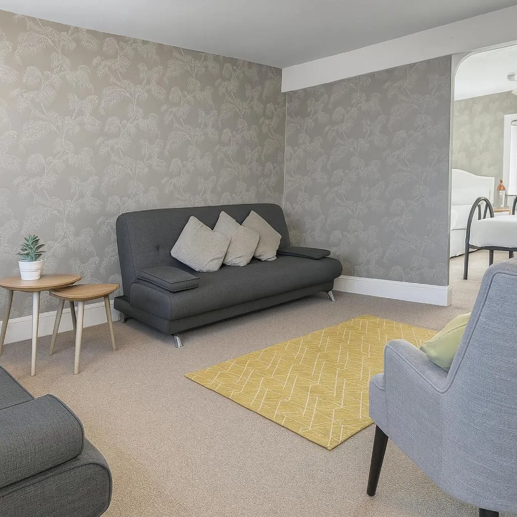 Living room in The Hand Hotel