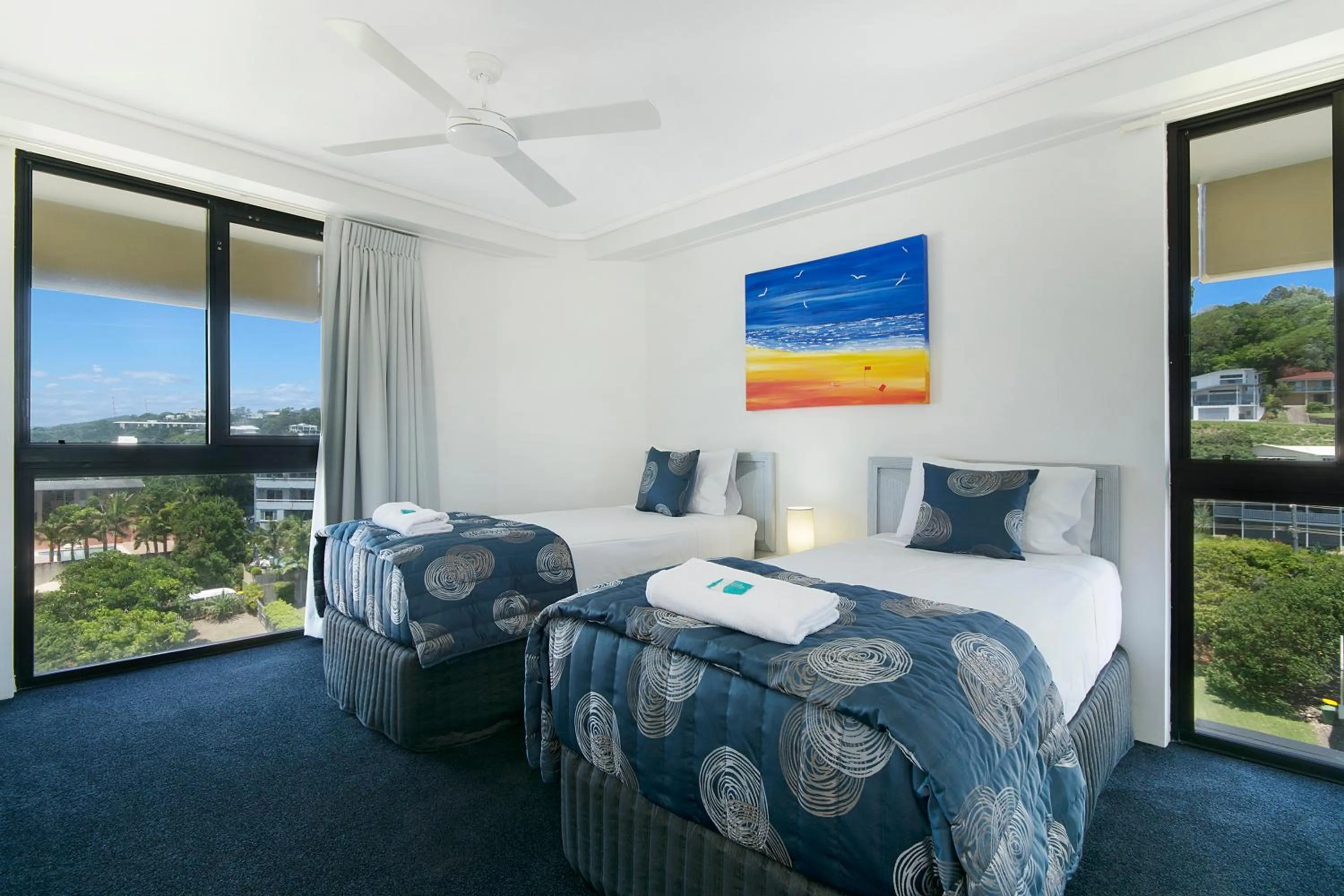 Bedroom, Bed in Clubb Coolum Beach Resort Sunshine Coast
