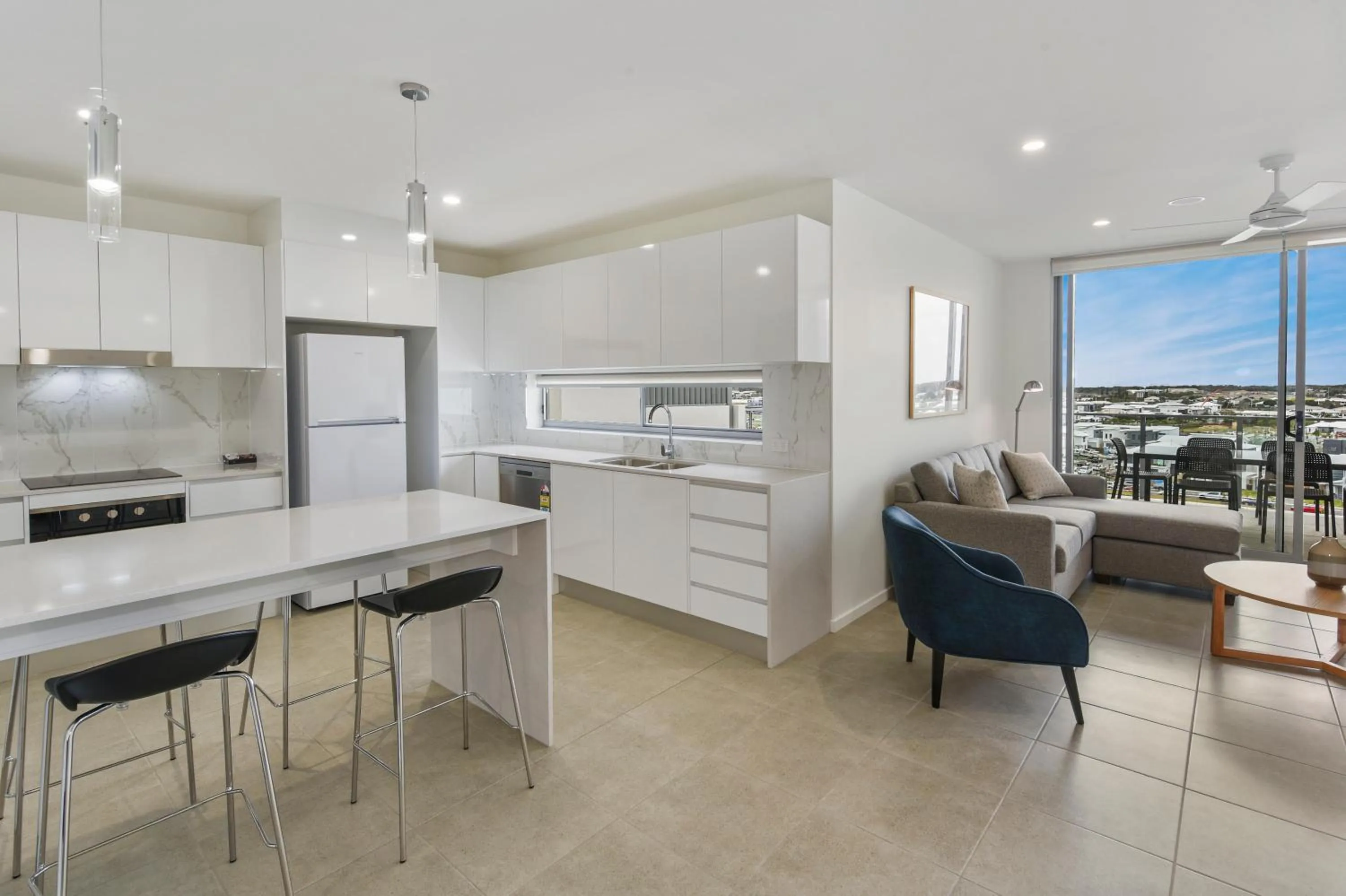 Living room in Aquarius Kawana