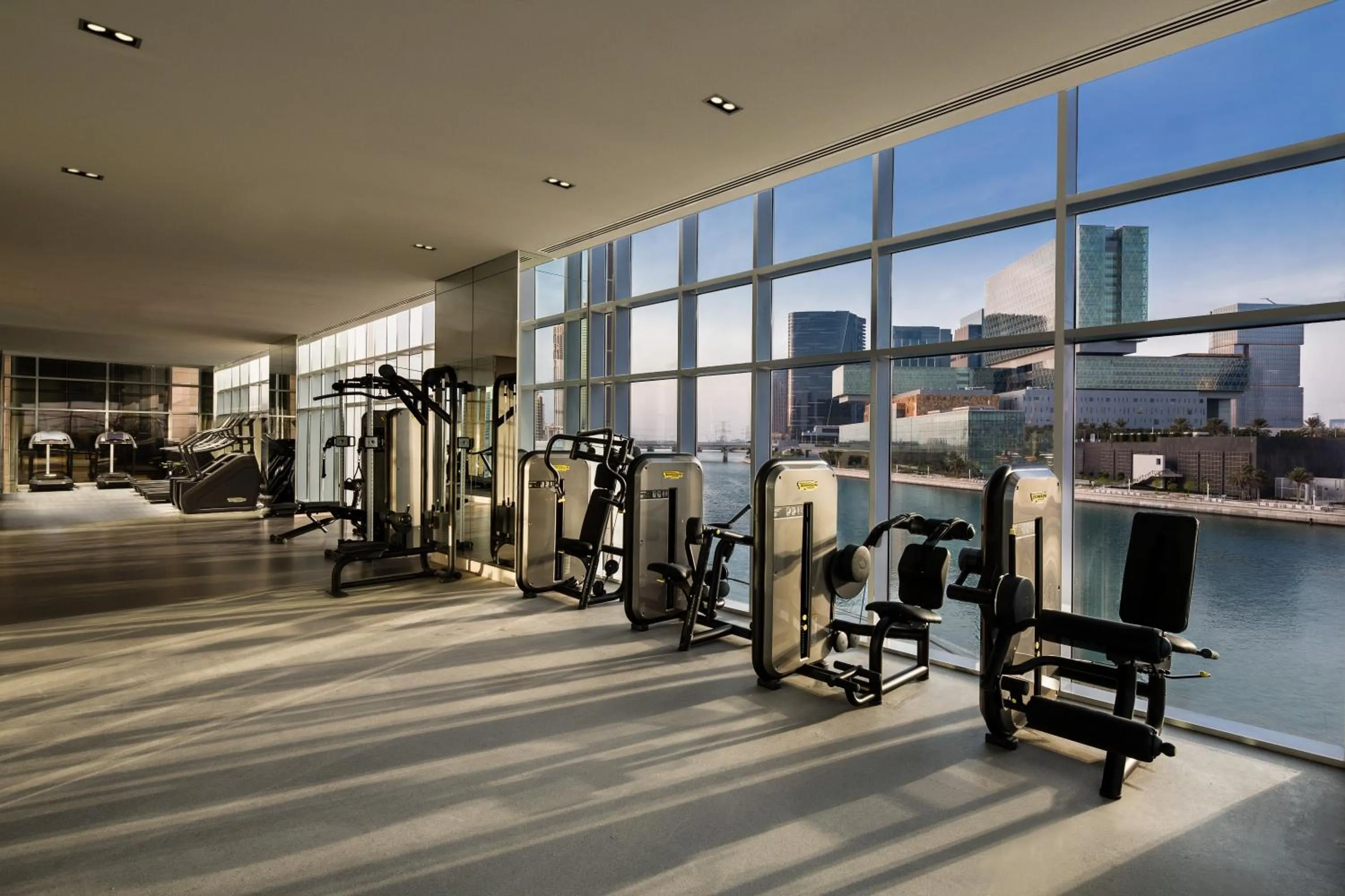 Fitness centre/facilities in Beach Rotana Residences