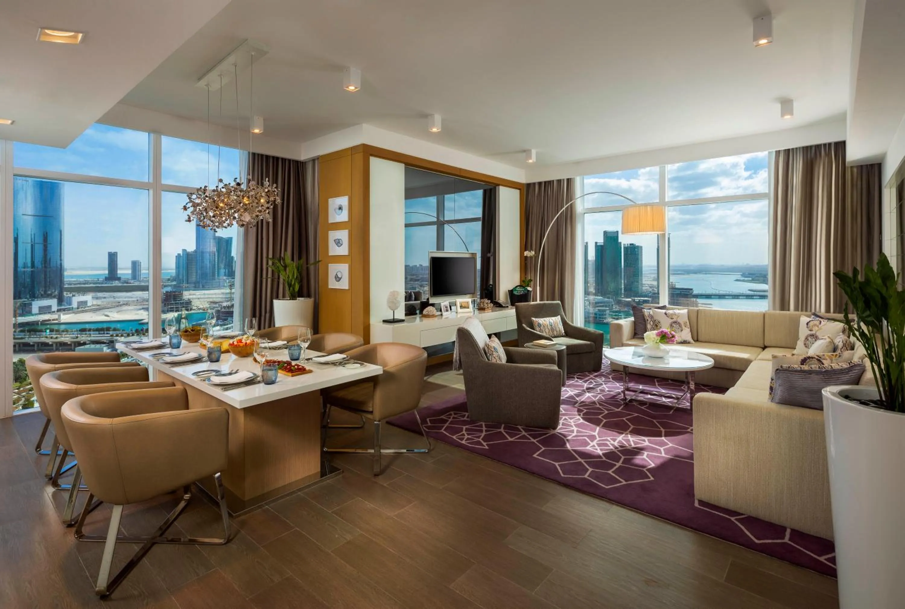 TV and multimedia in Beach Rotana Residences