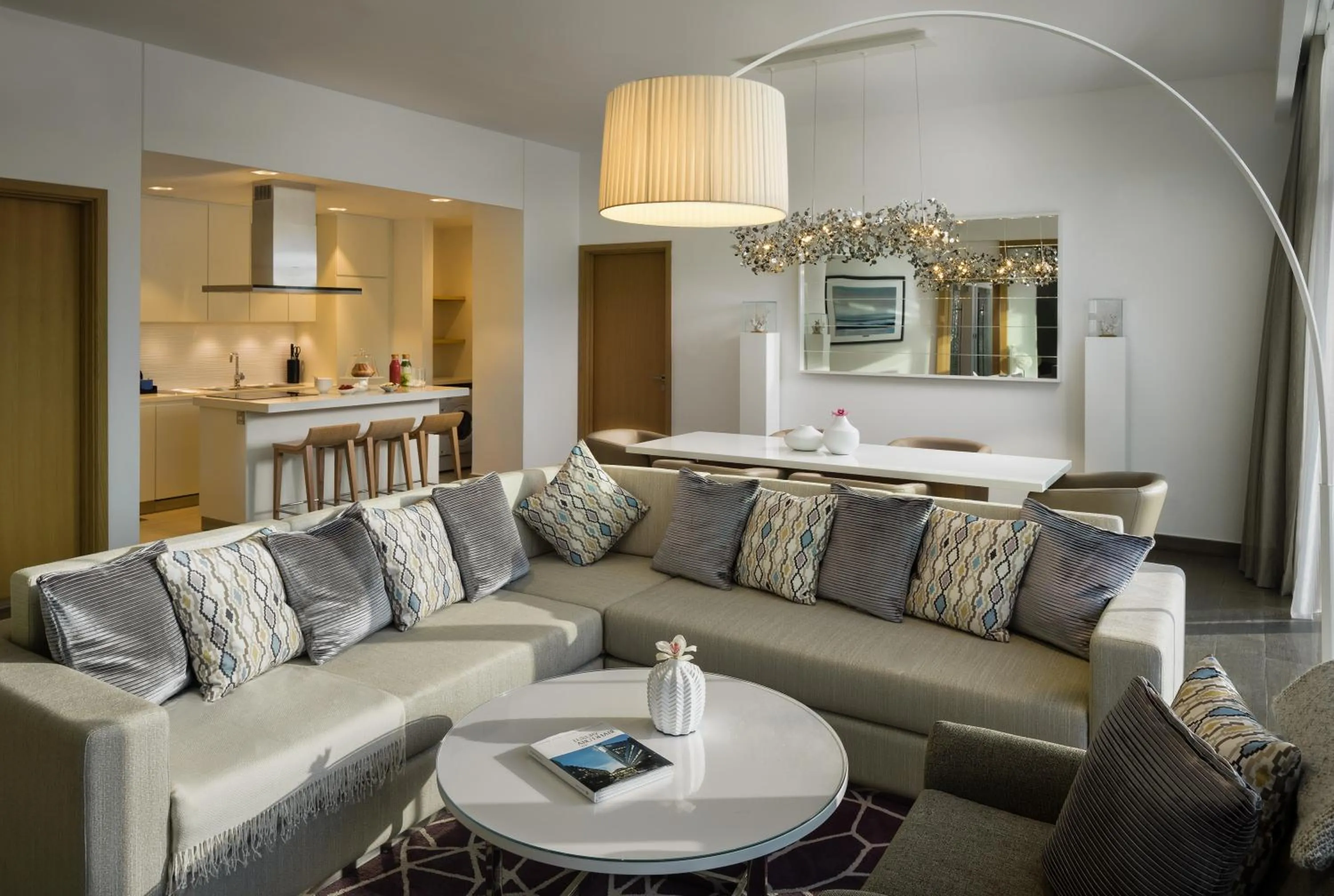 Kitchen or kitchenette in Beach Rotana Residences