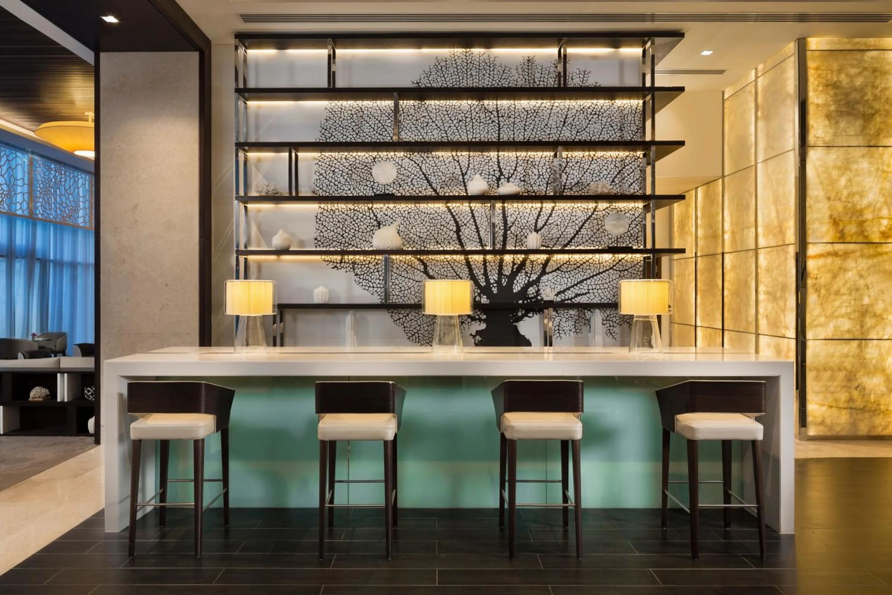 Lounge or bar in Beach Rotana Residences