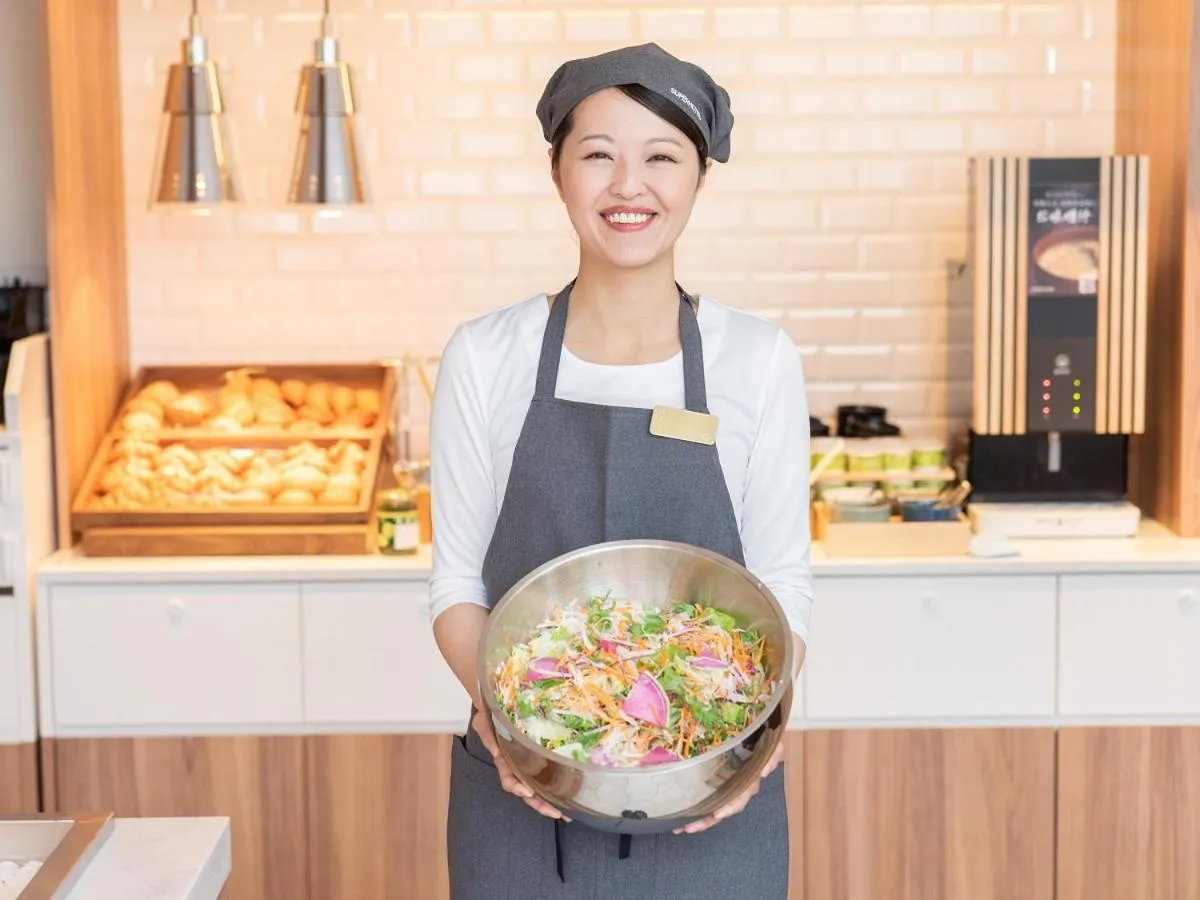 Staff in Super Hotel Kitami