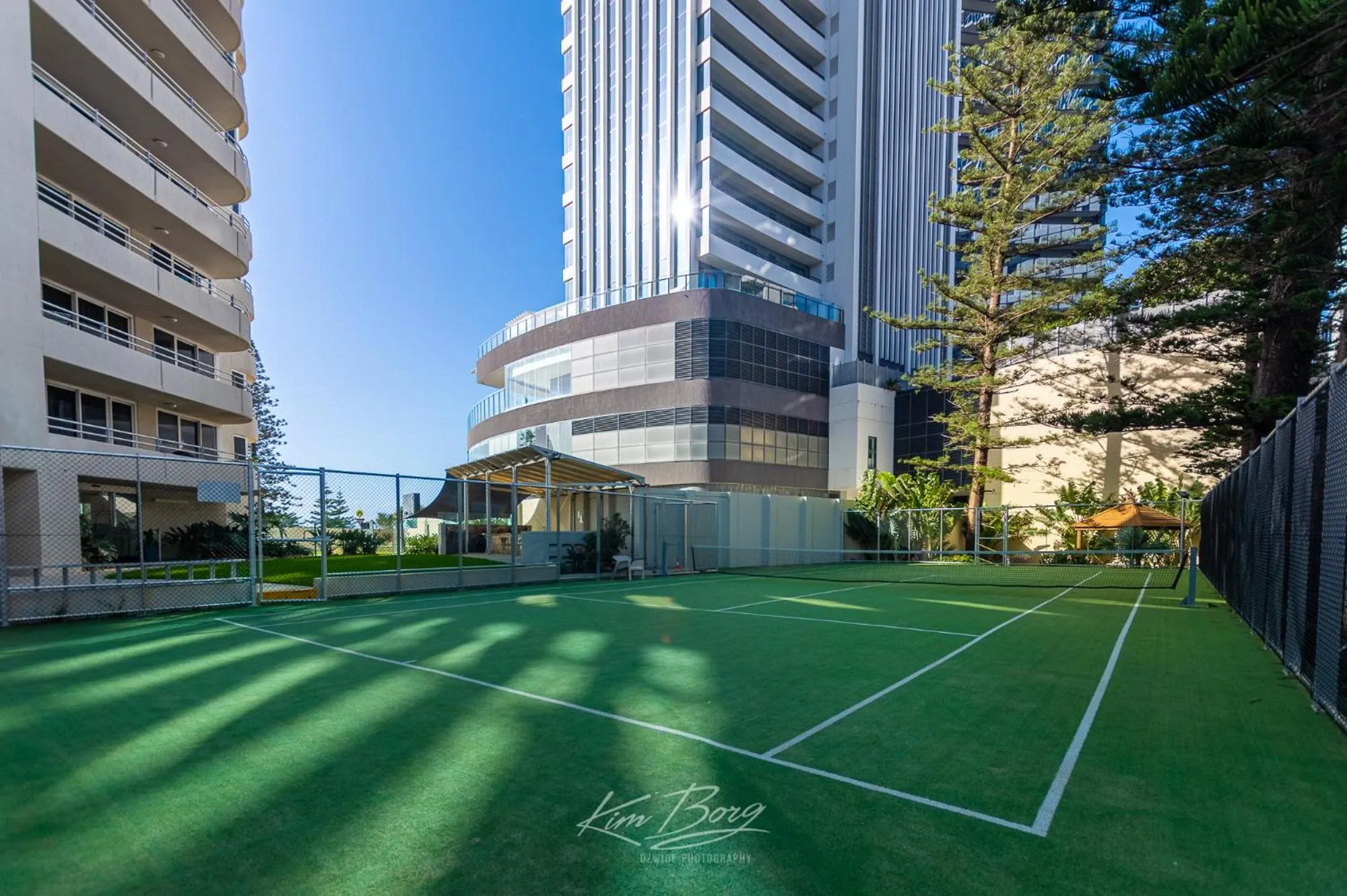 Tennis court in Zenith Ocean Front Apartments Gold Coast - Official Listing
