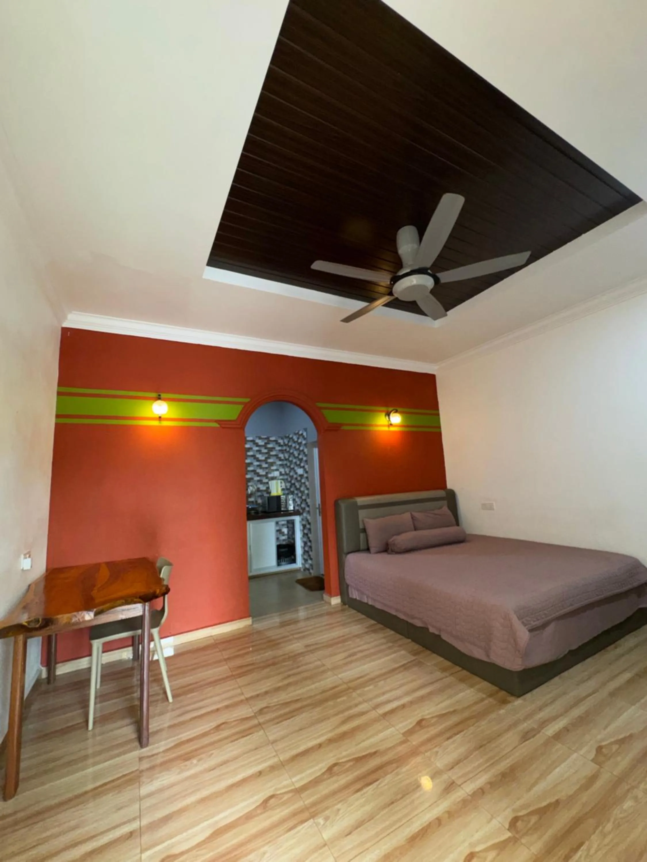 Bed in Cenang Room Rahsia Motel