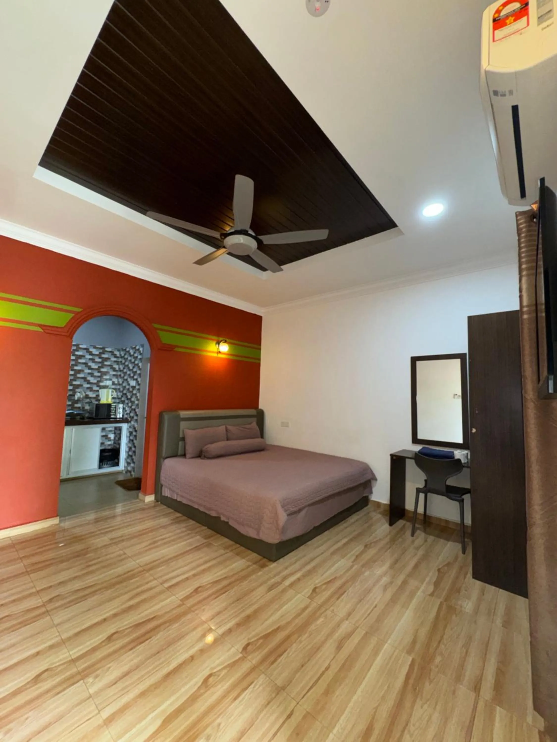 Bed in Cenang Room Rahsia Motel