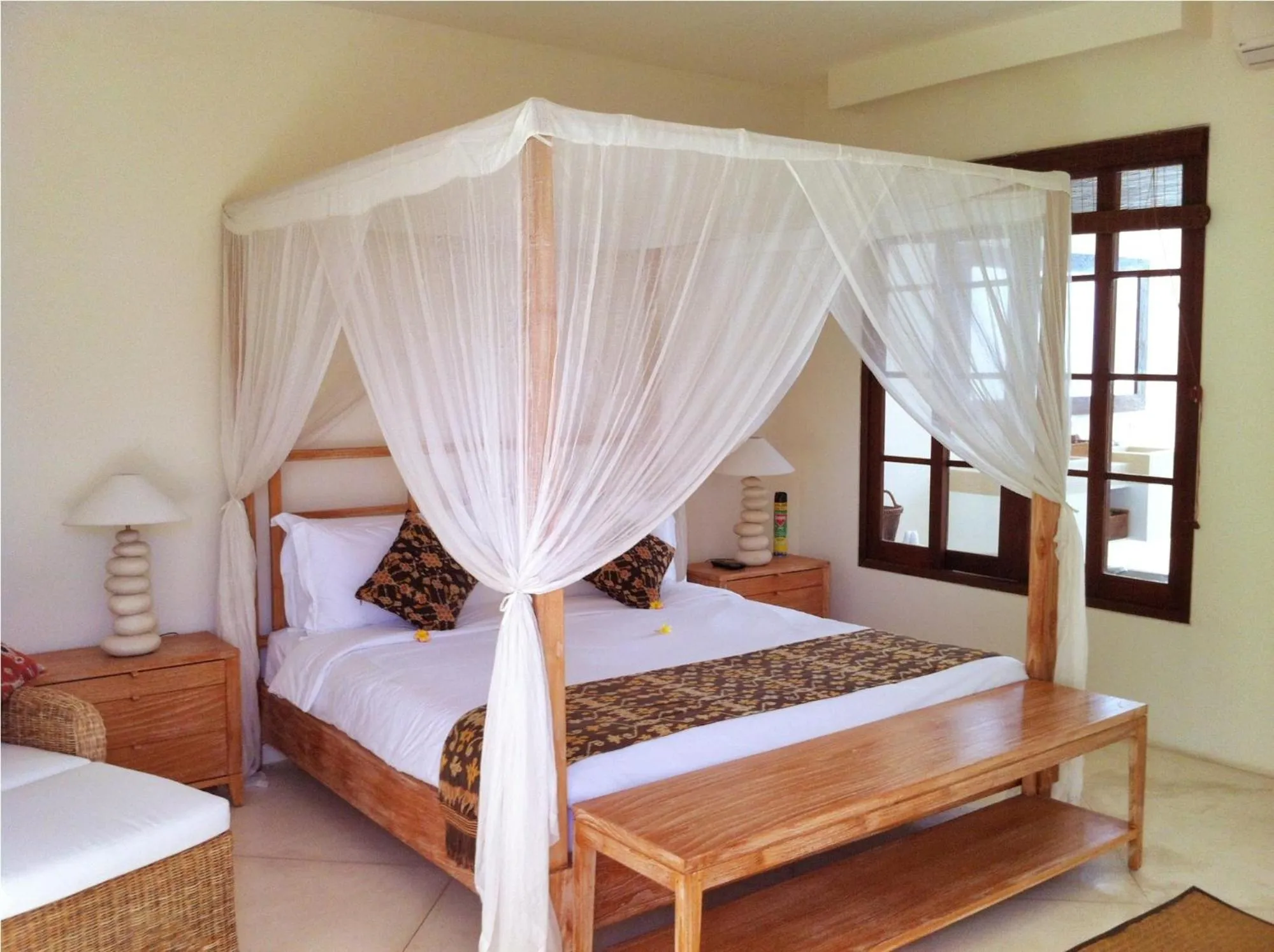 Bedroom, Bed in Villa Sahaja