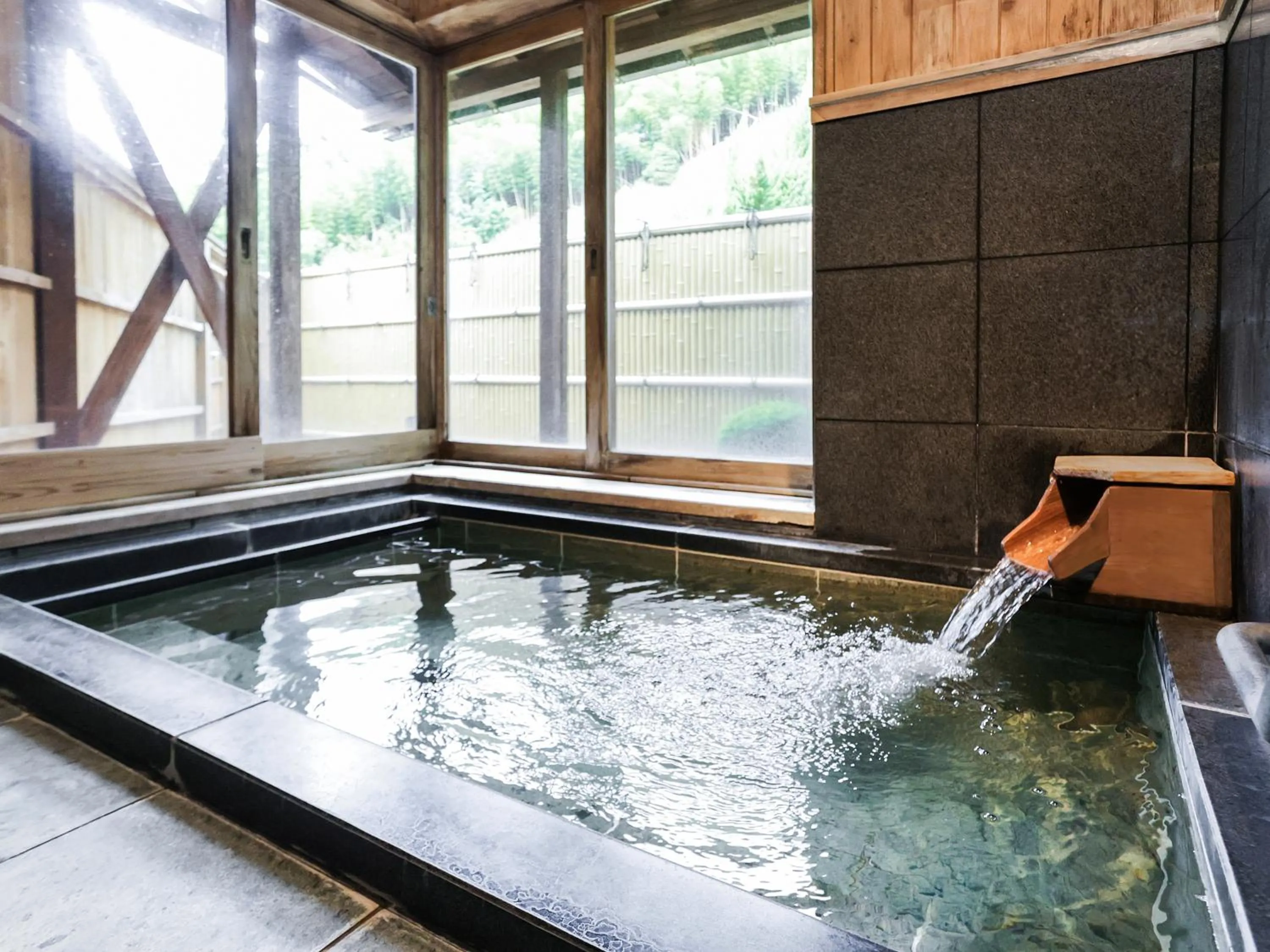 Hot Spring Bath in Ichinomata Onsen Grand Hotel