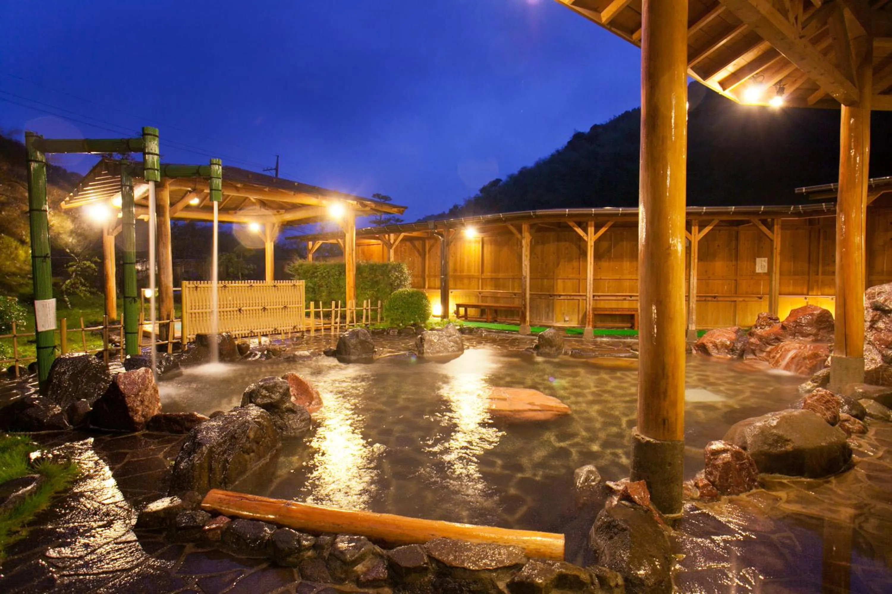 Hot Spring Bath in Ichinomata Onsen Grand Hotel