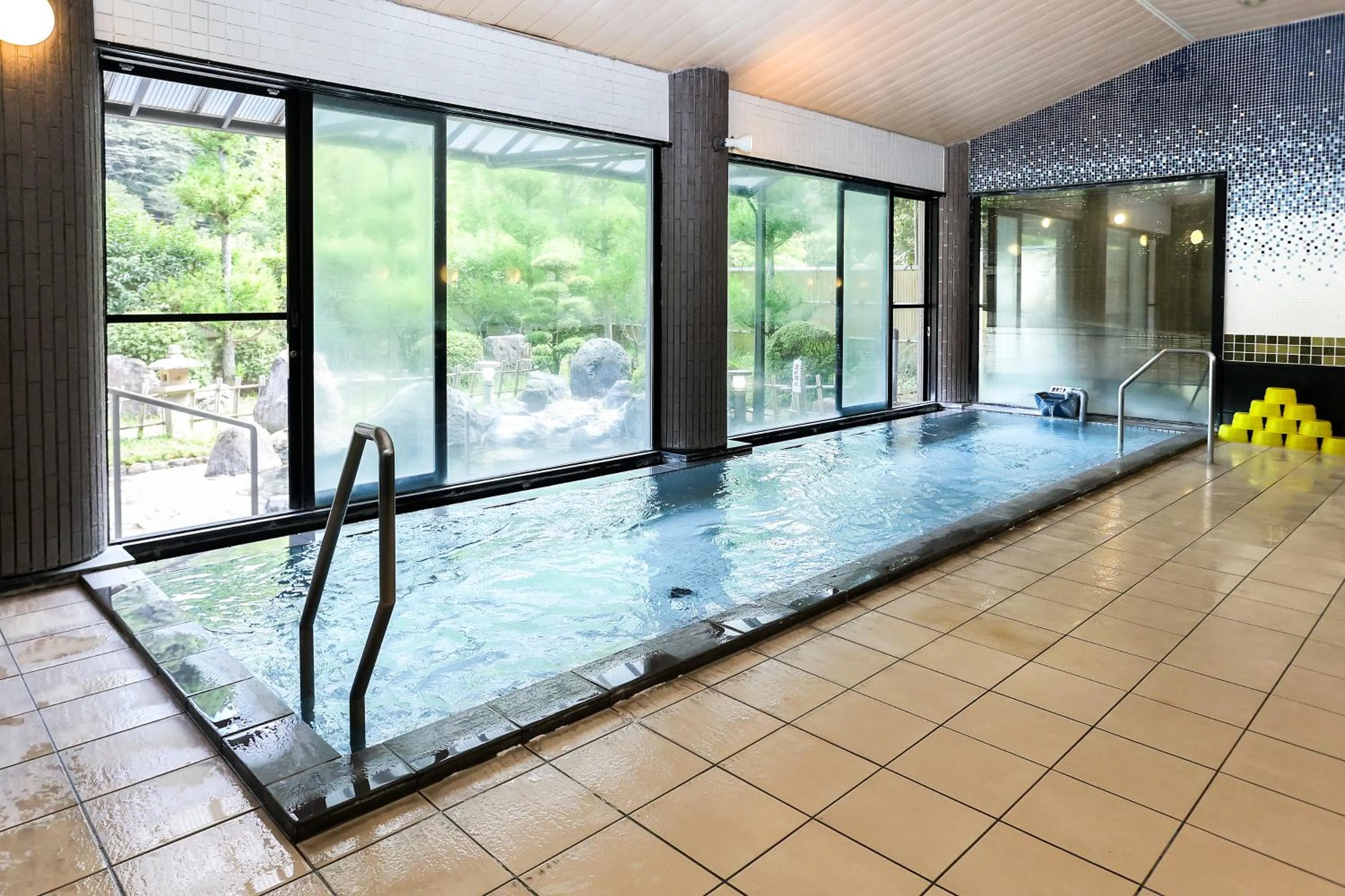 Hot Spring Bath in Ichinomata Onsen Kanko Hotel