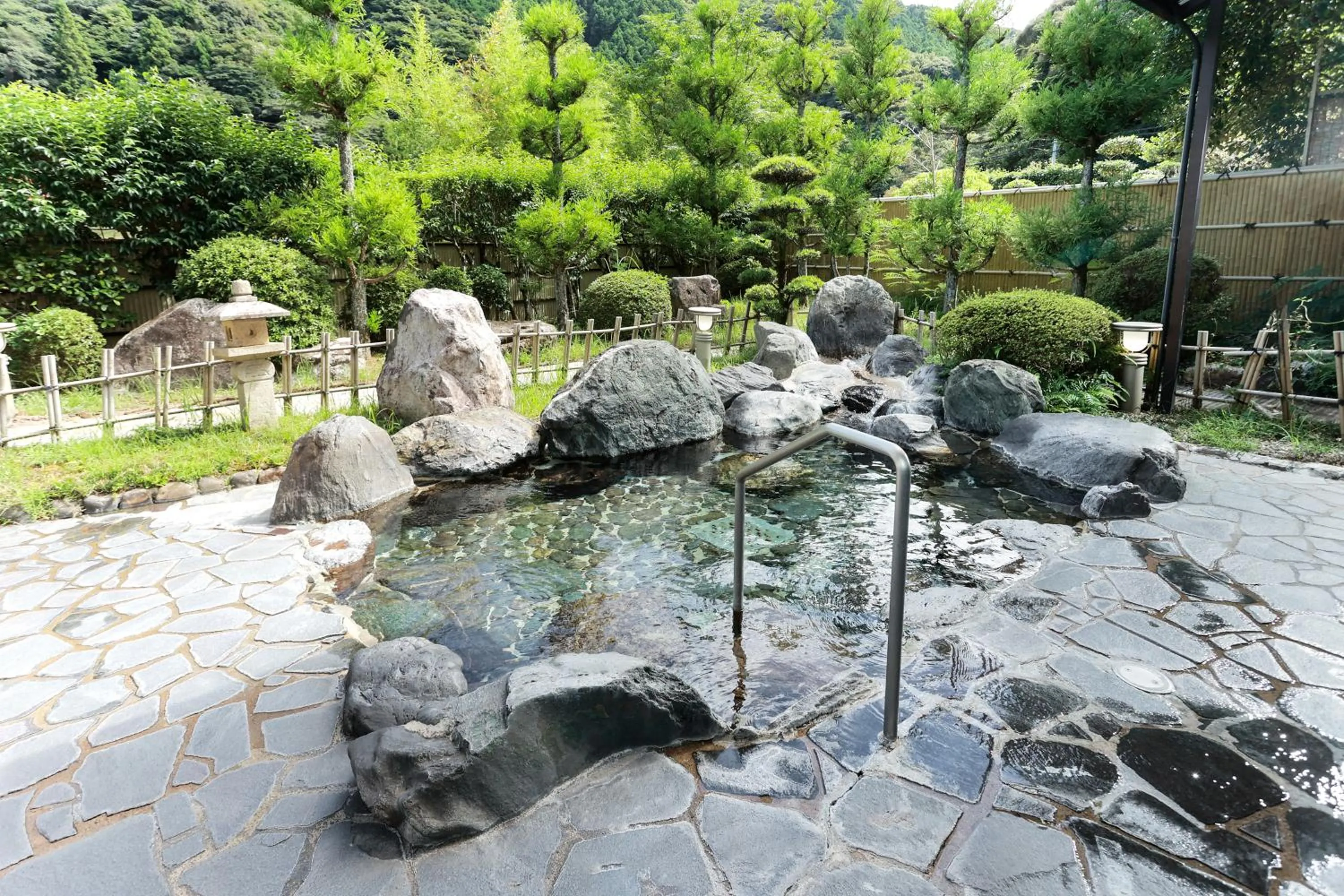 Hot Spring Bath in Ichinomata Onsen Kanko Hotel