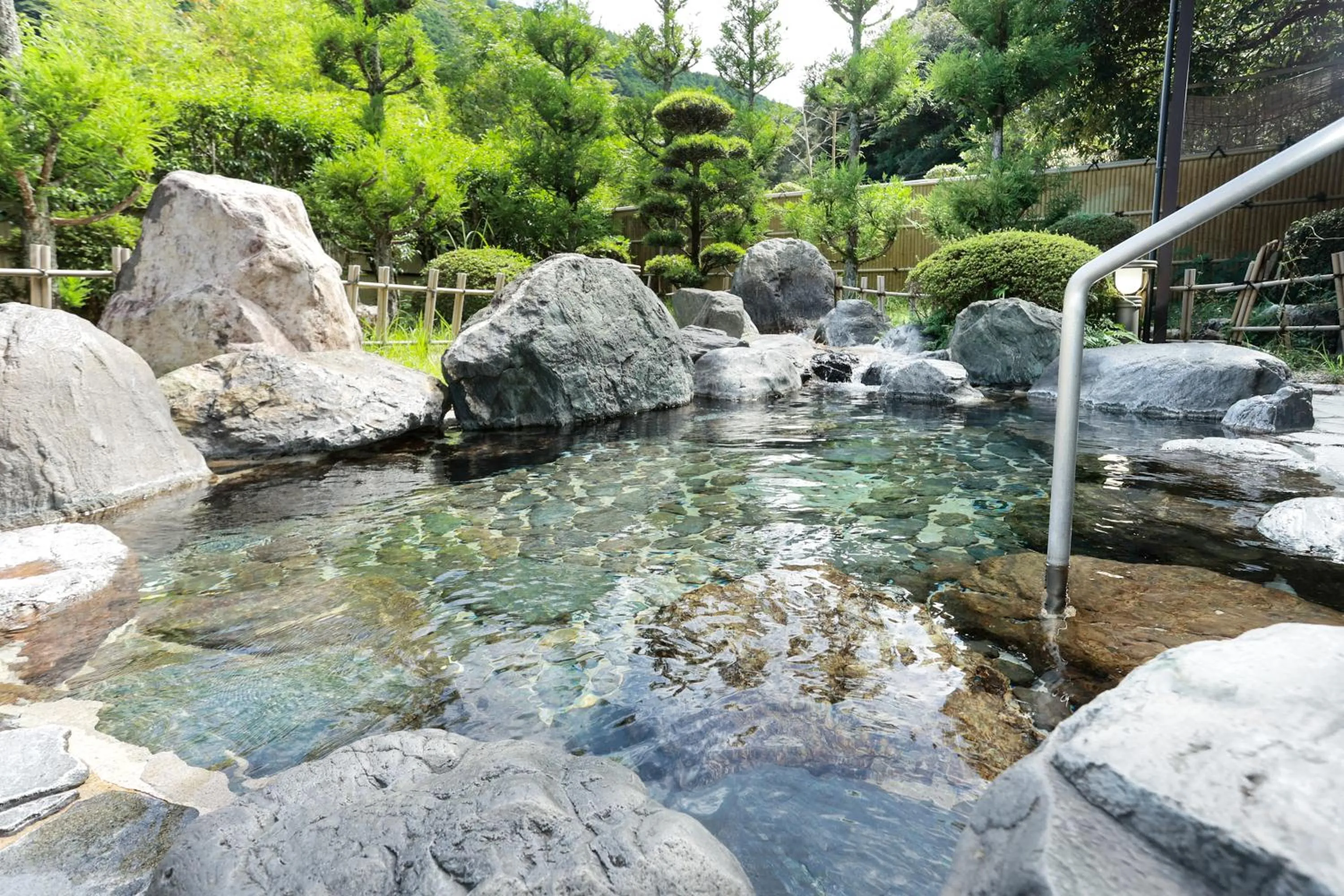 Hot Spring Bath in Ichinomata Onsen Kanko Hotel