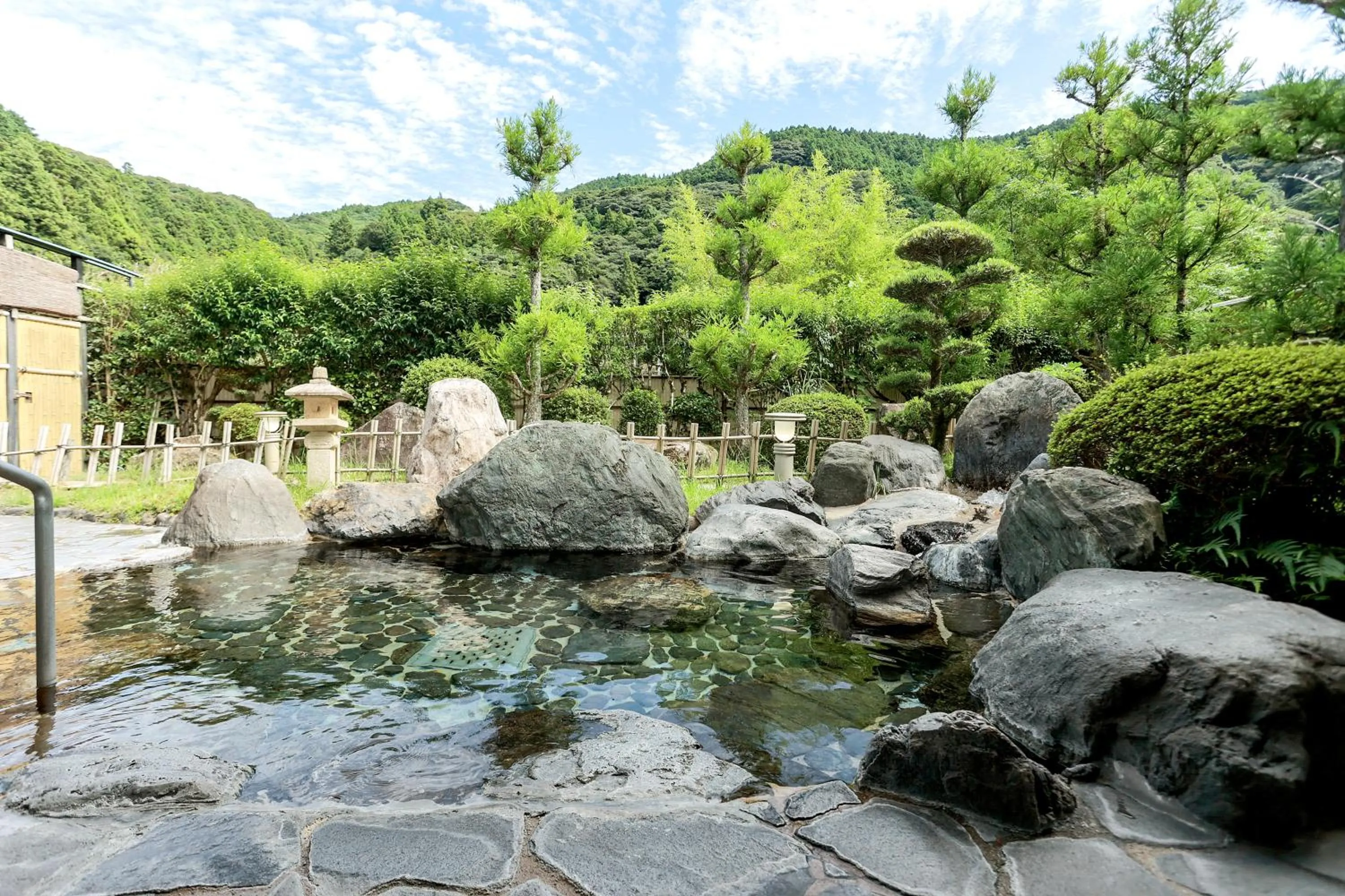 Hot Spring Bath in Ichinomata Onsen Kanko Hotel