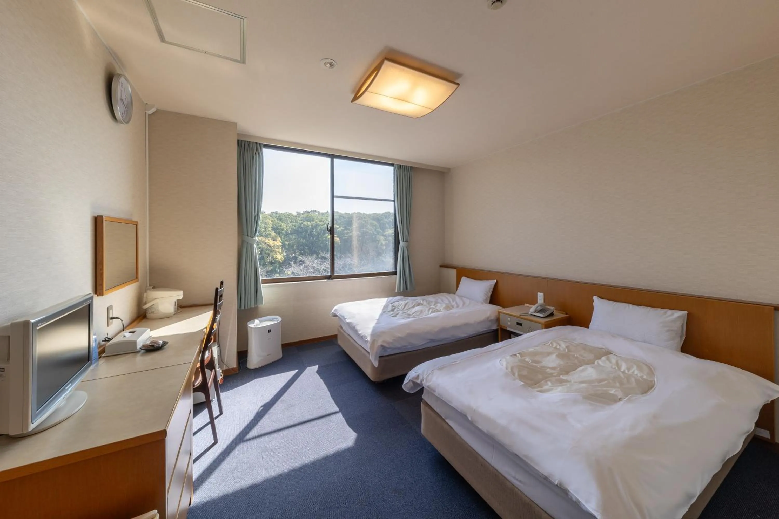 Photo of the whole room, Bed in Chikugofunegoya Koen No Yado