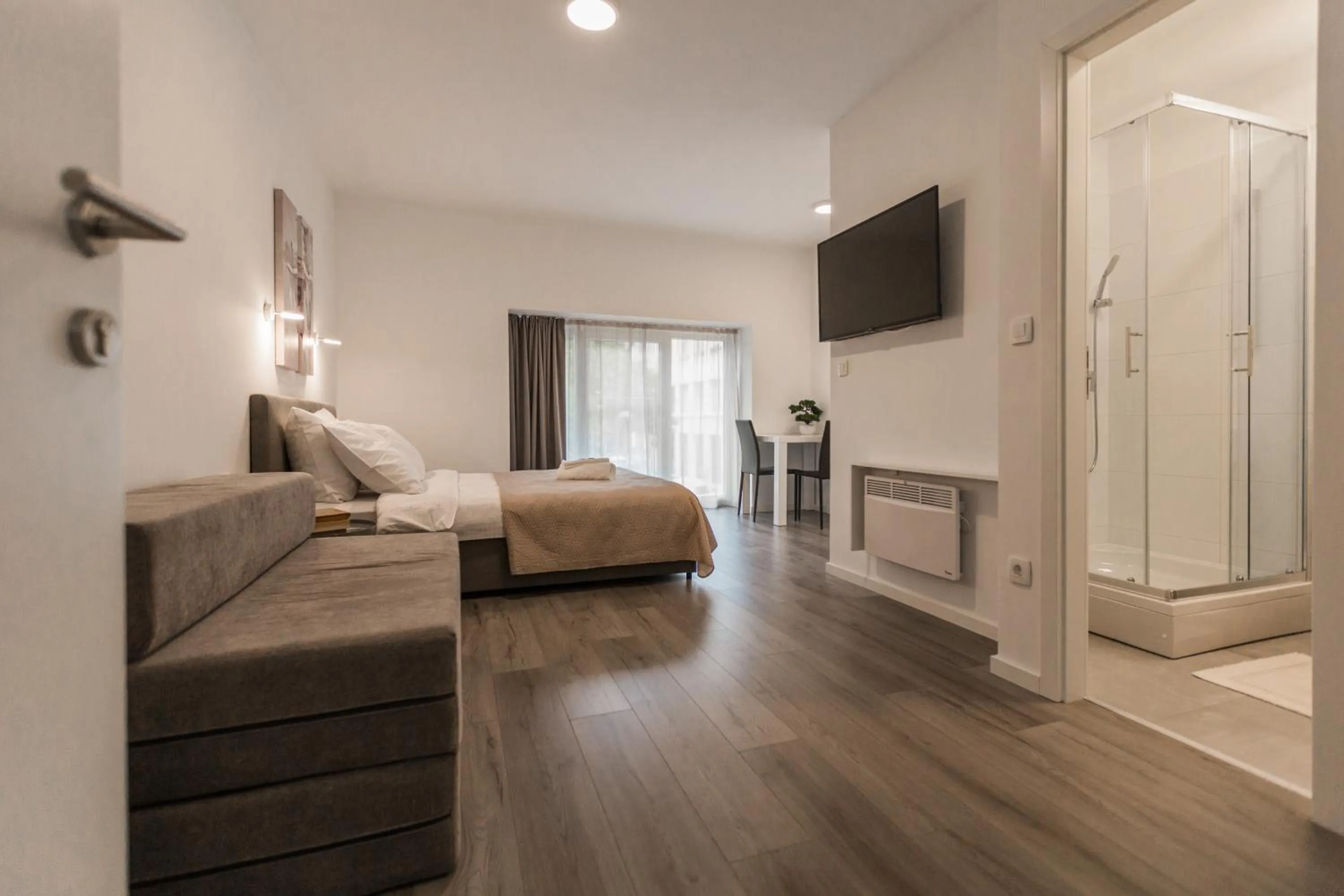 Bed in King's Street Apartments