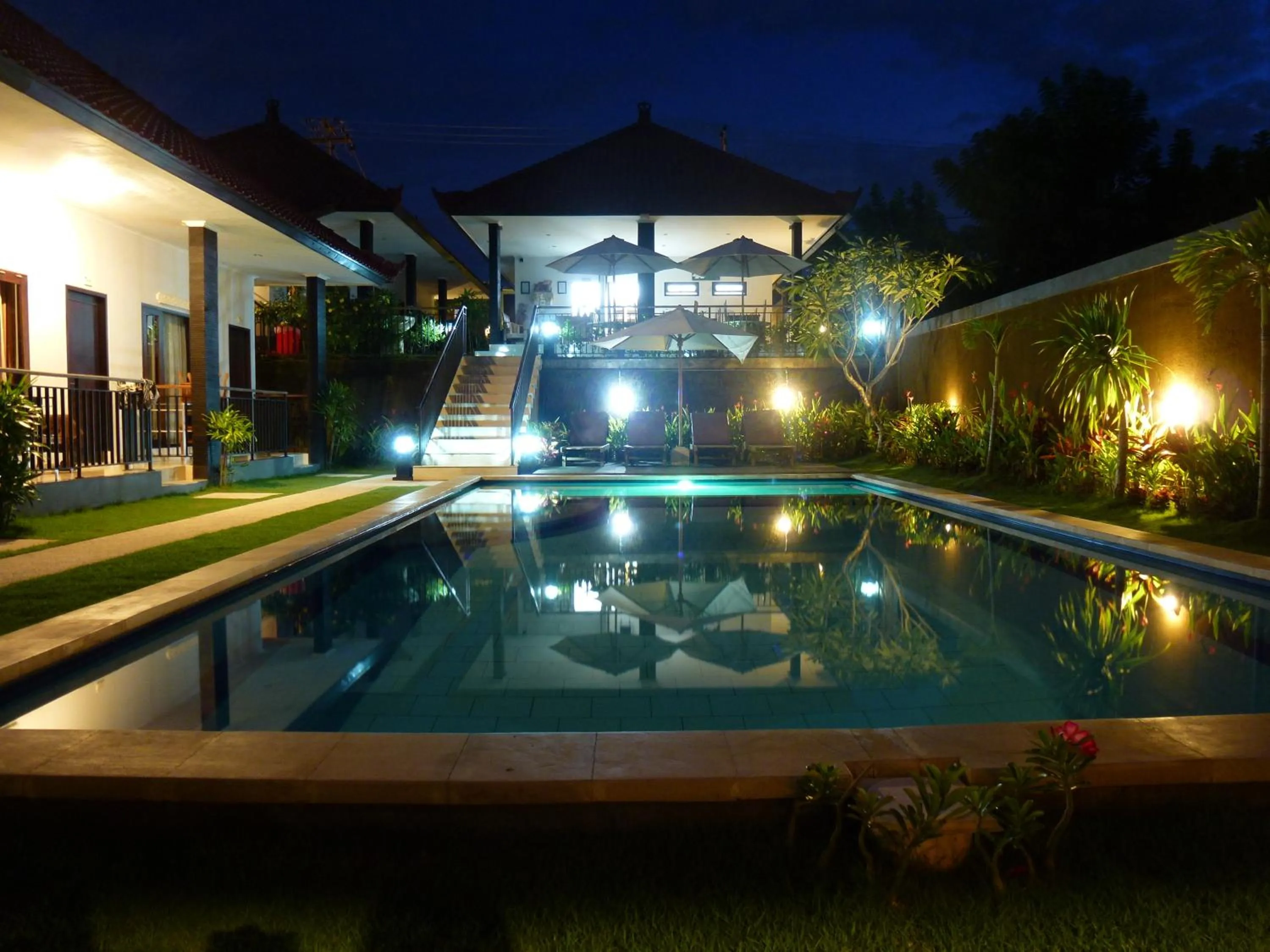 Night in Puri Hasu Bali