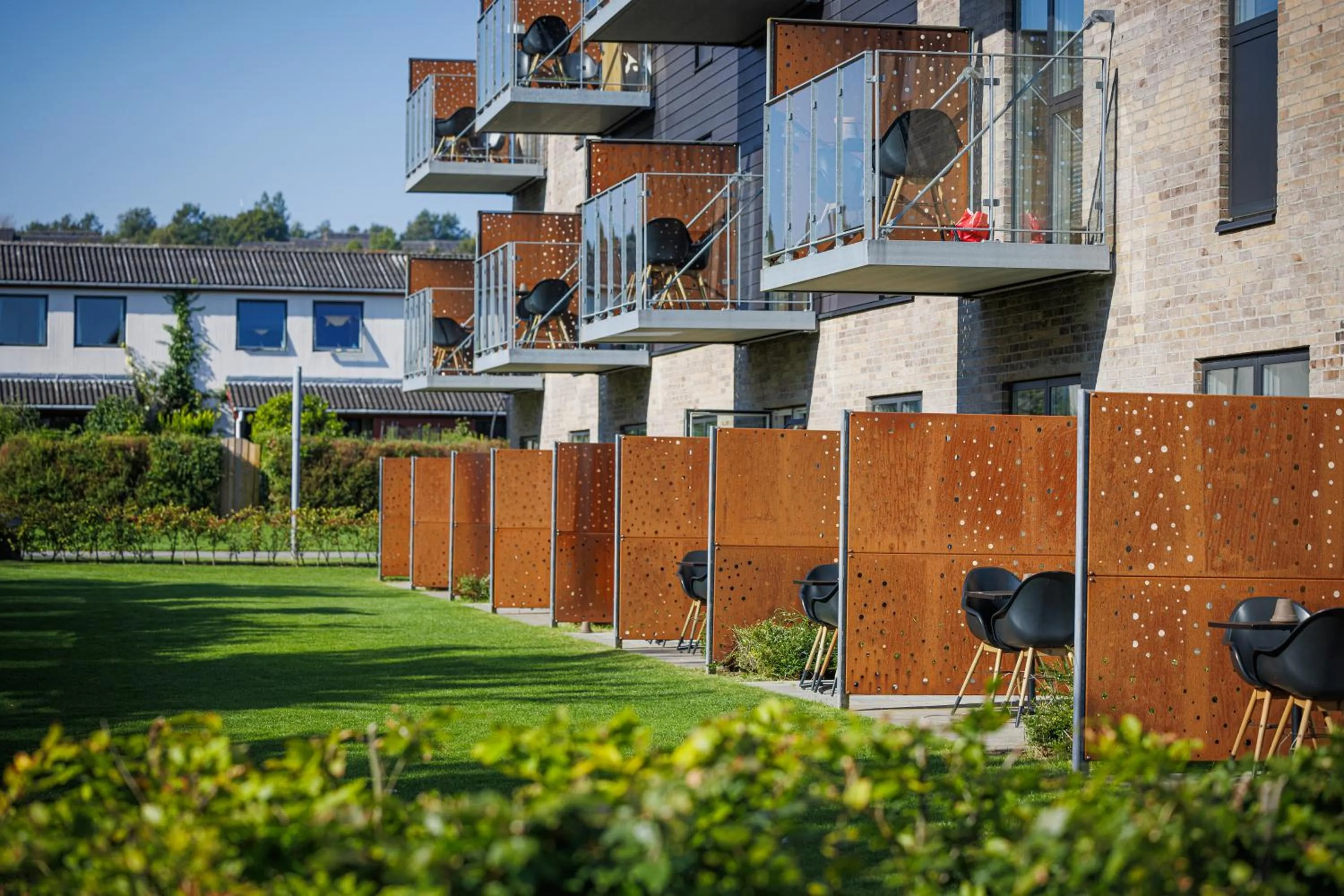 Property building in Aalborg Hotel Apartments