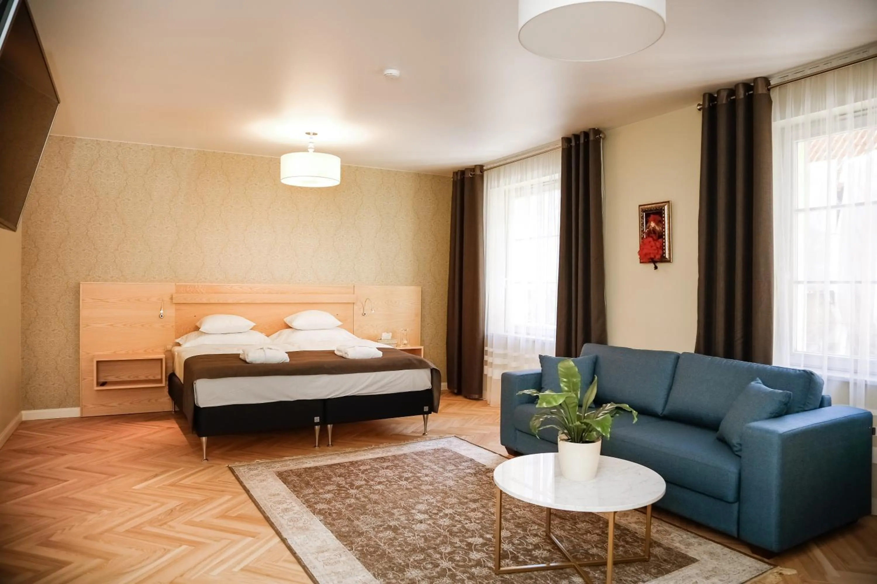 Bed in Dönhoff Residence