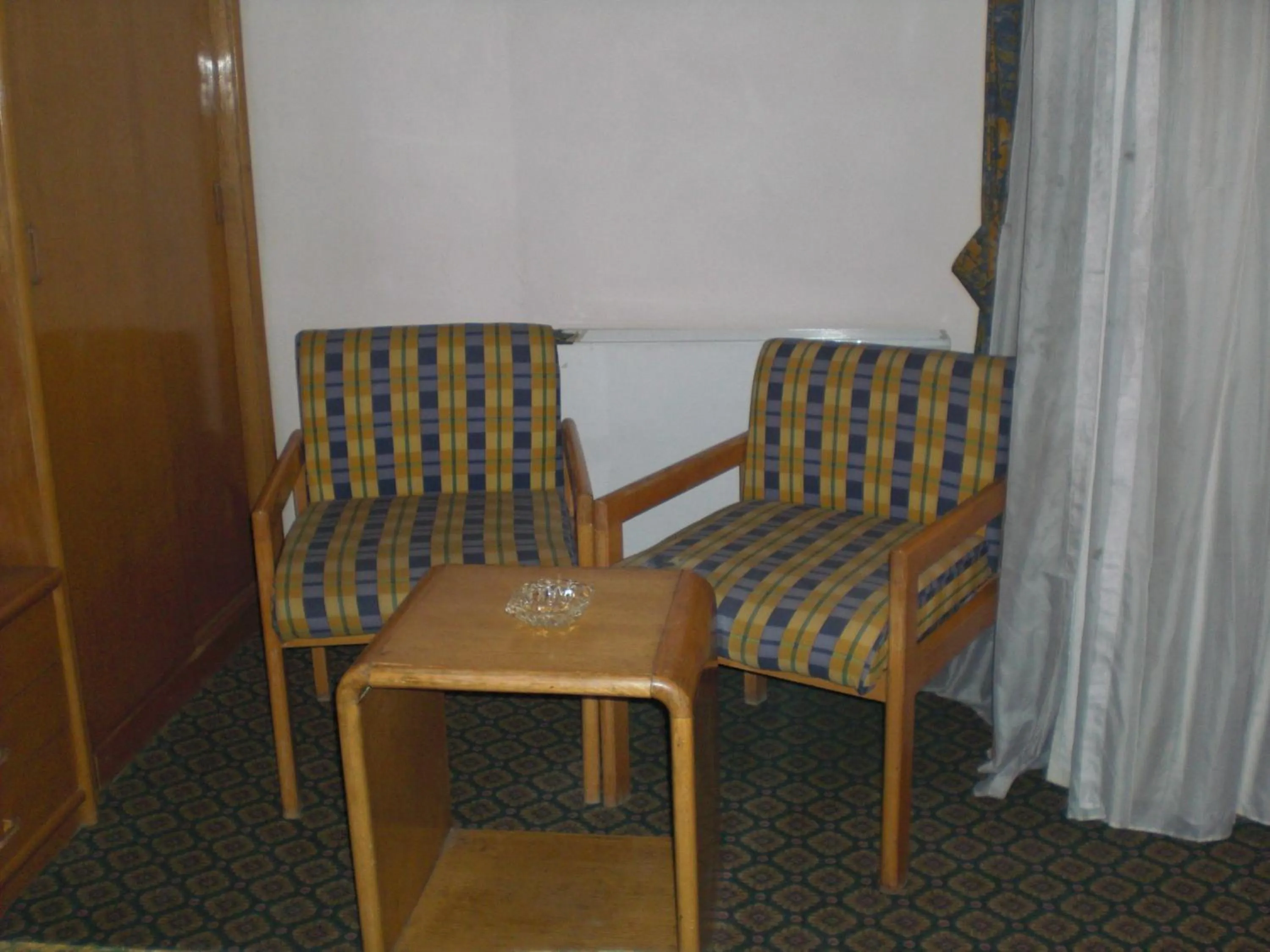 Seating area in Philippe Luxor Hotel