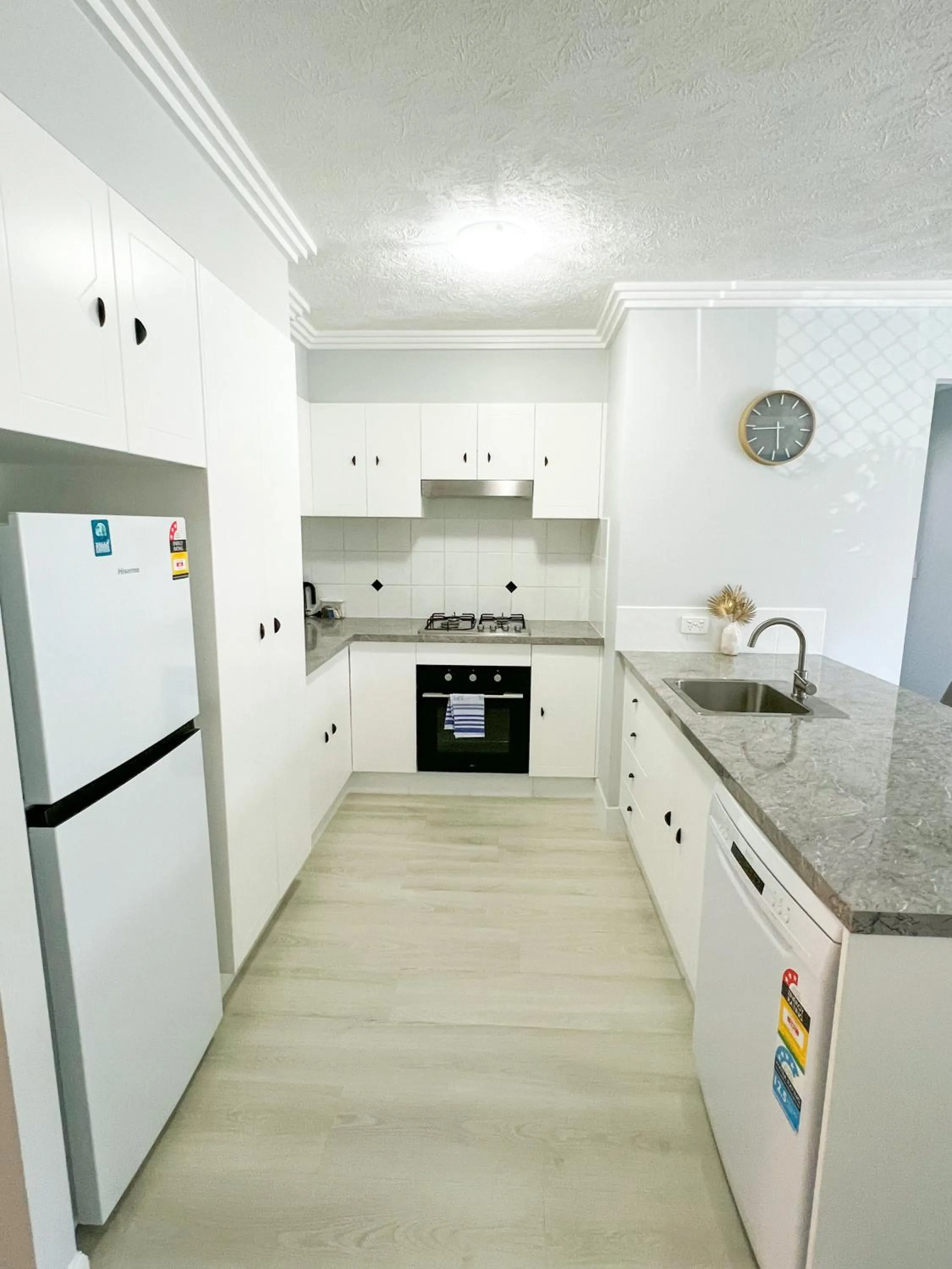 kitchen in Regency on the Beach