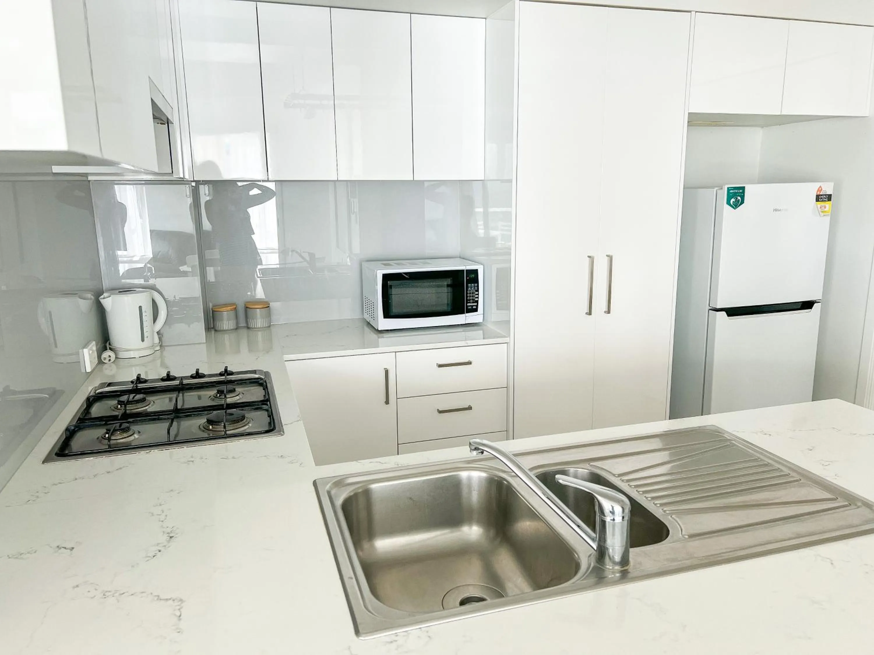 kitchen in Regency on the Beach