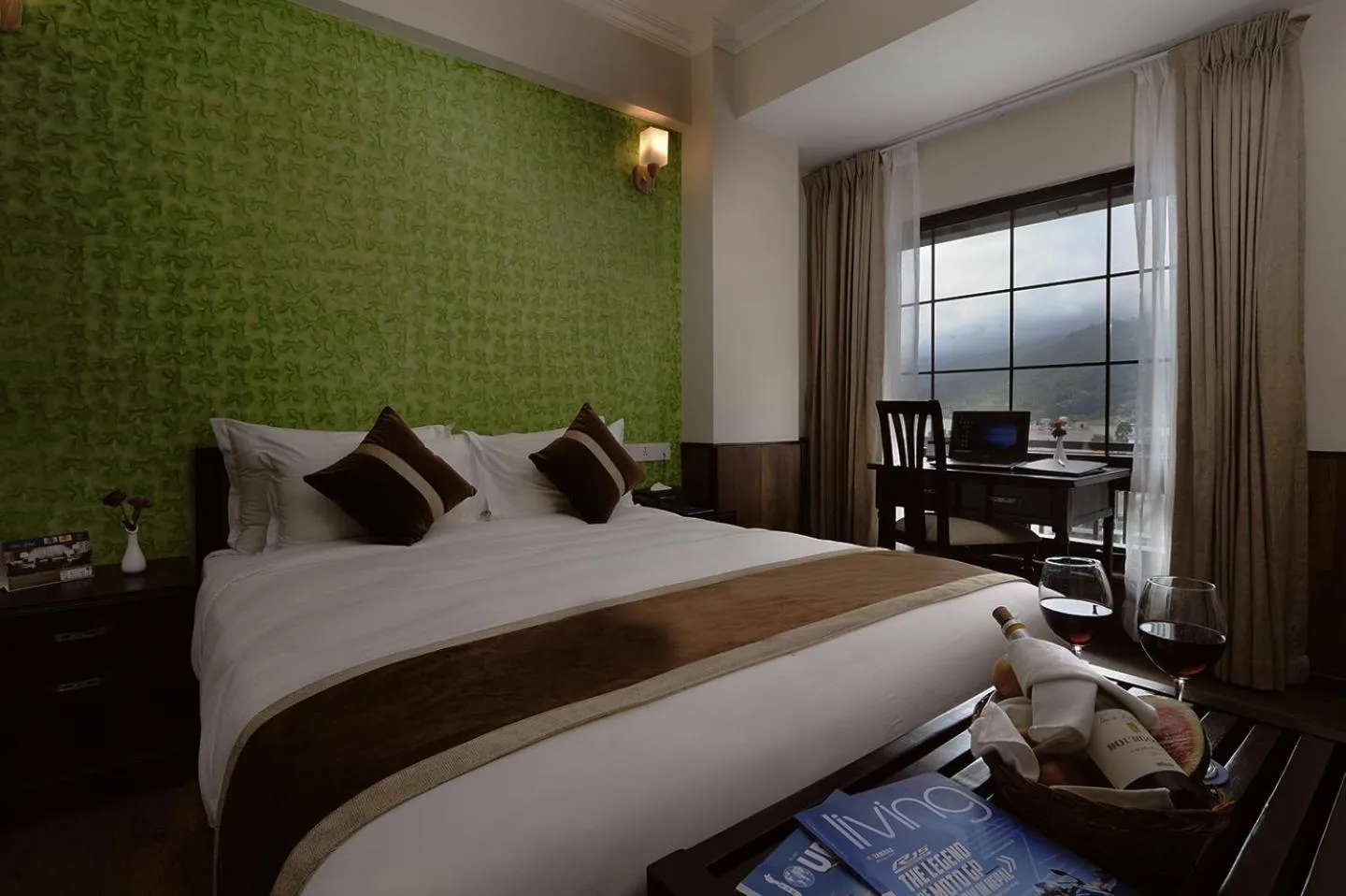 Bedroom in Hotel Sarowar Pokhara-Luxury Hospitality in the Heart of Pokhara