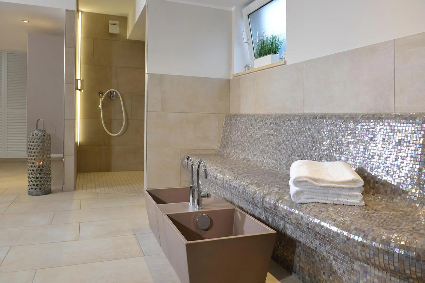 Sauna in Kurhotel Drei Birken