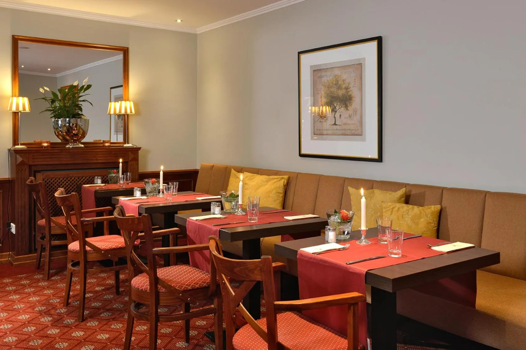 Restaurant/places to eat in Kurhotel Drei Birken