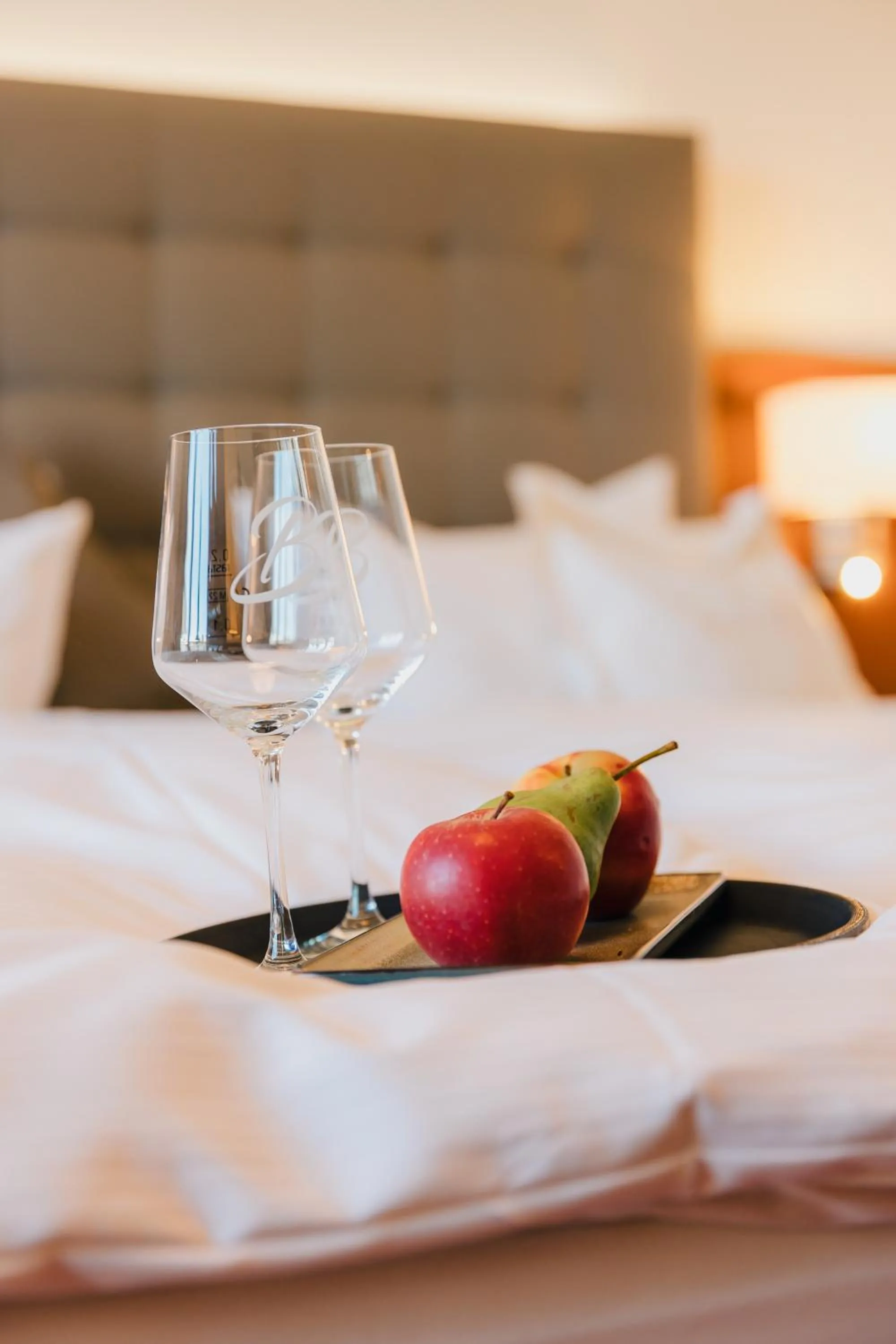 room service, Bed in Kurhotel Drei Birken