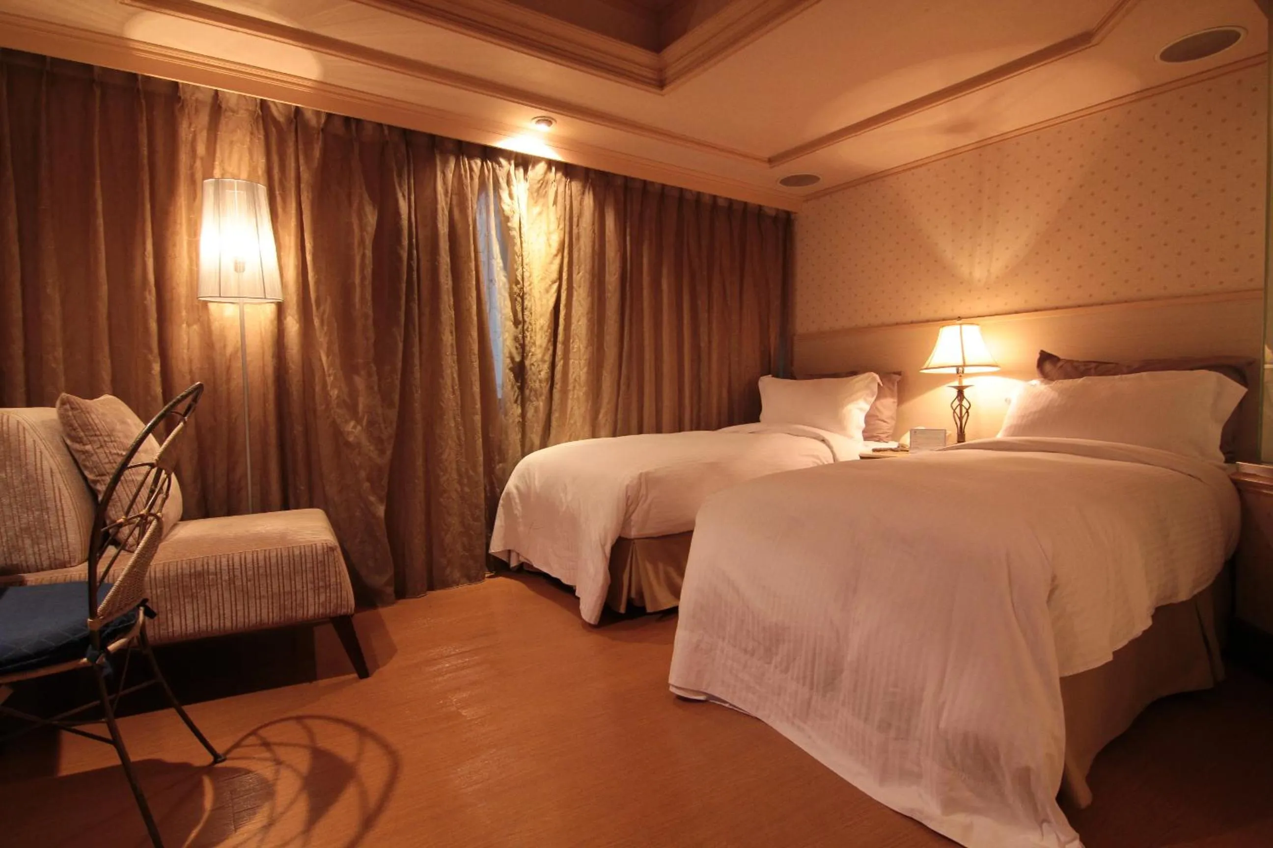 Bed in The Moon Hotel