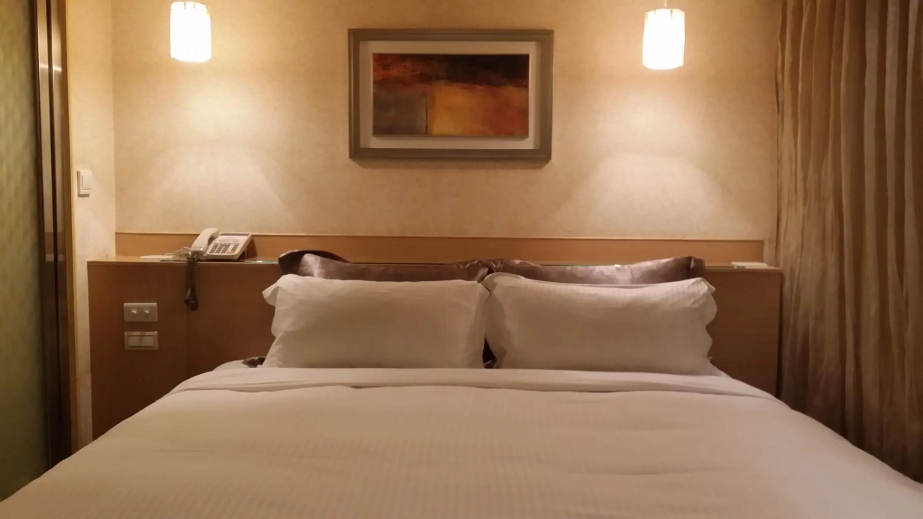 Bed in The Moon Hotel