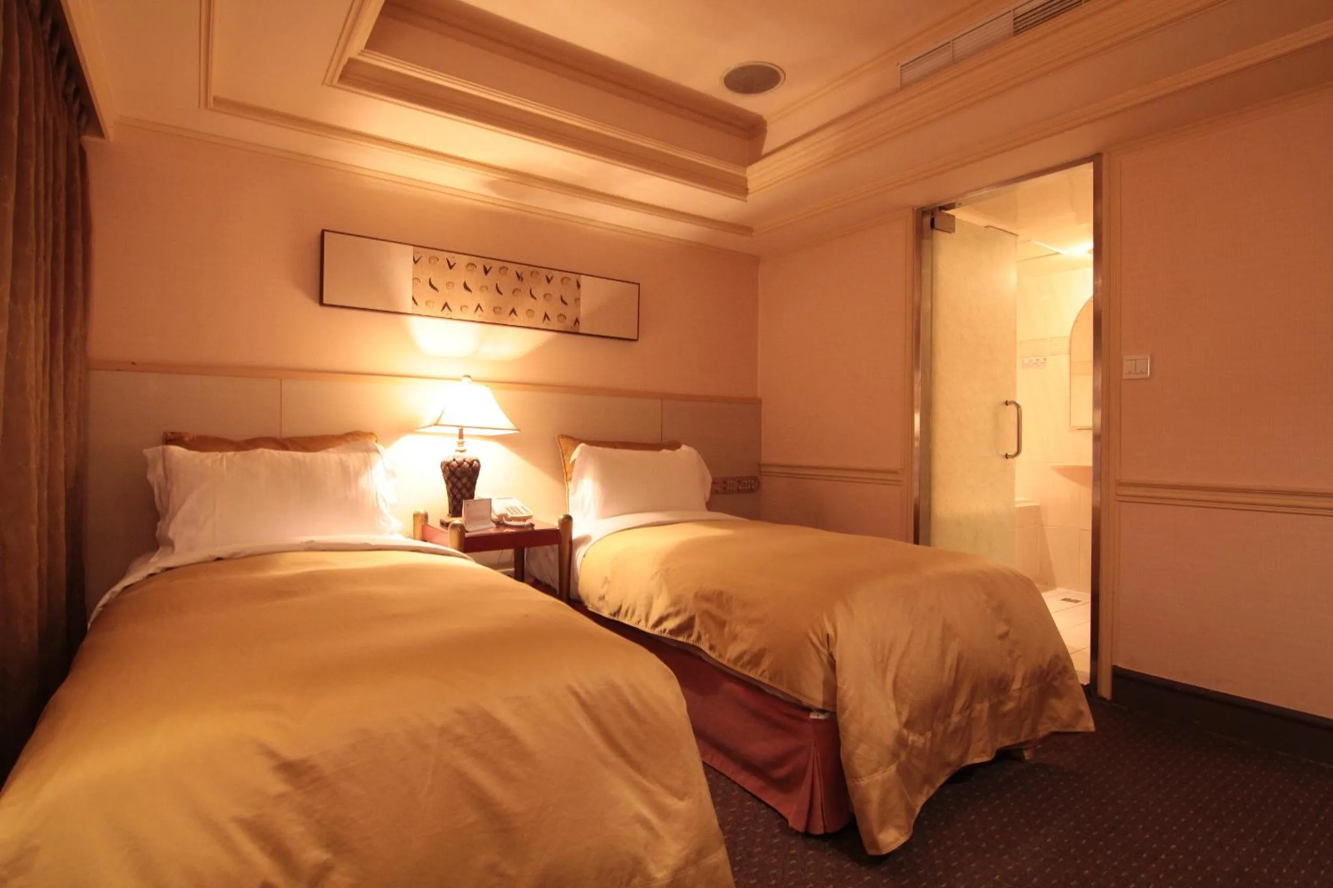 Bed in The Moon Hotel