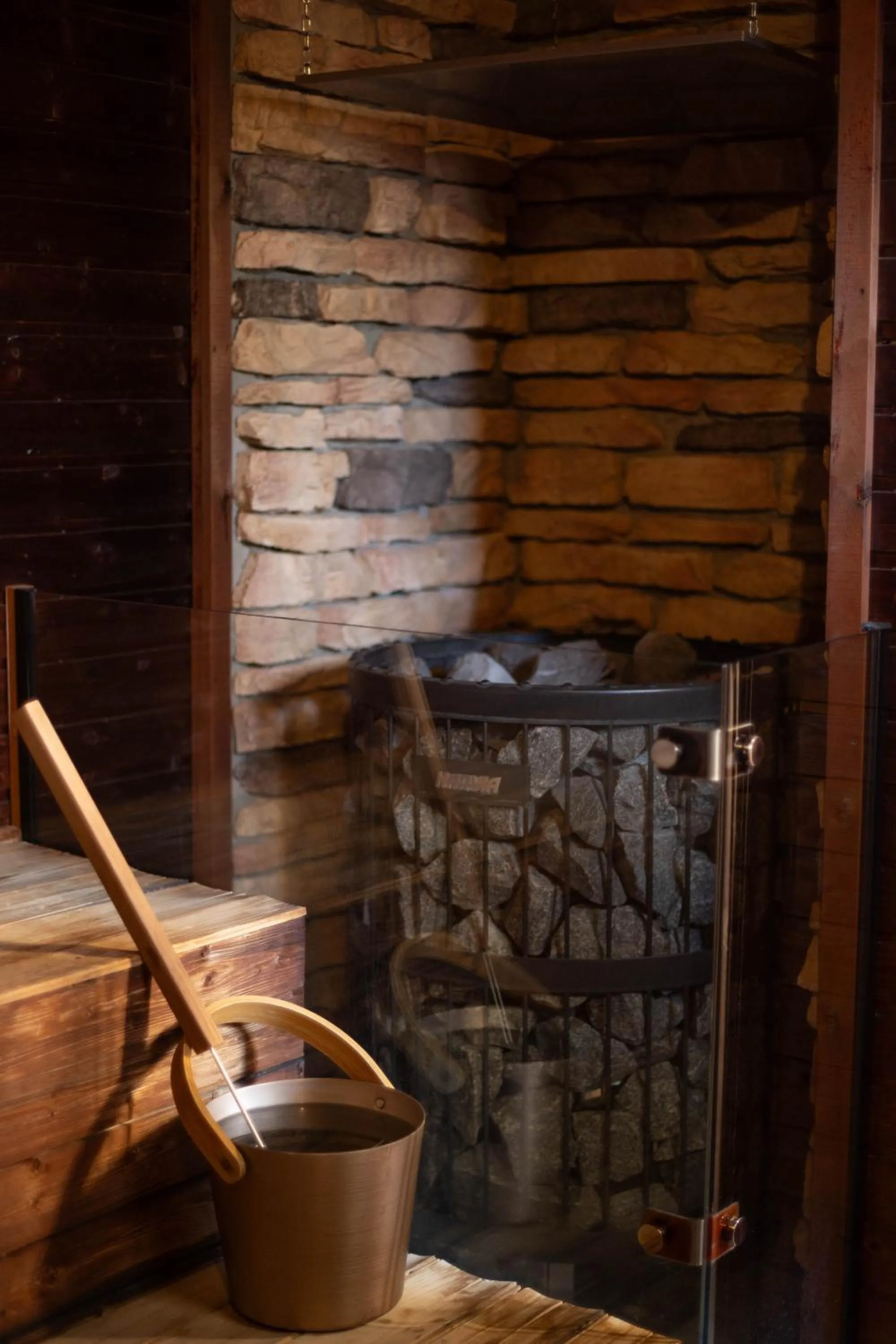 Sauna in Hotel Goryukan