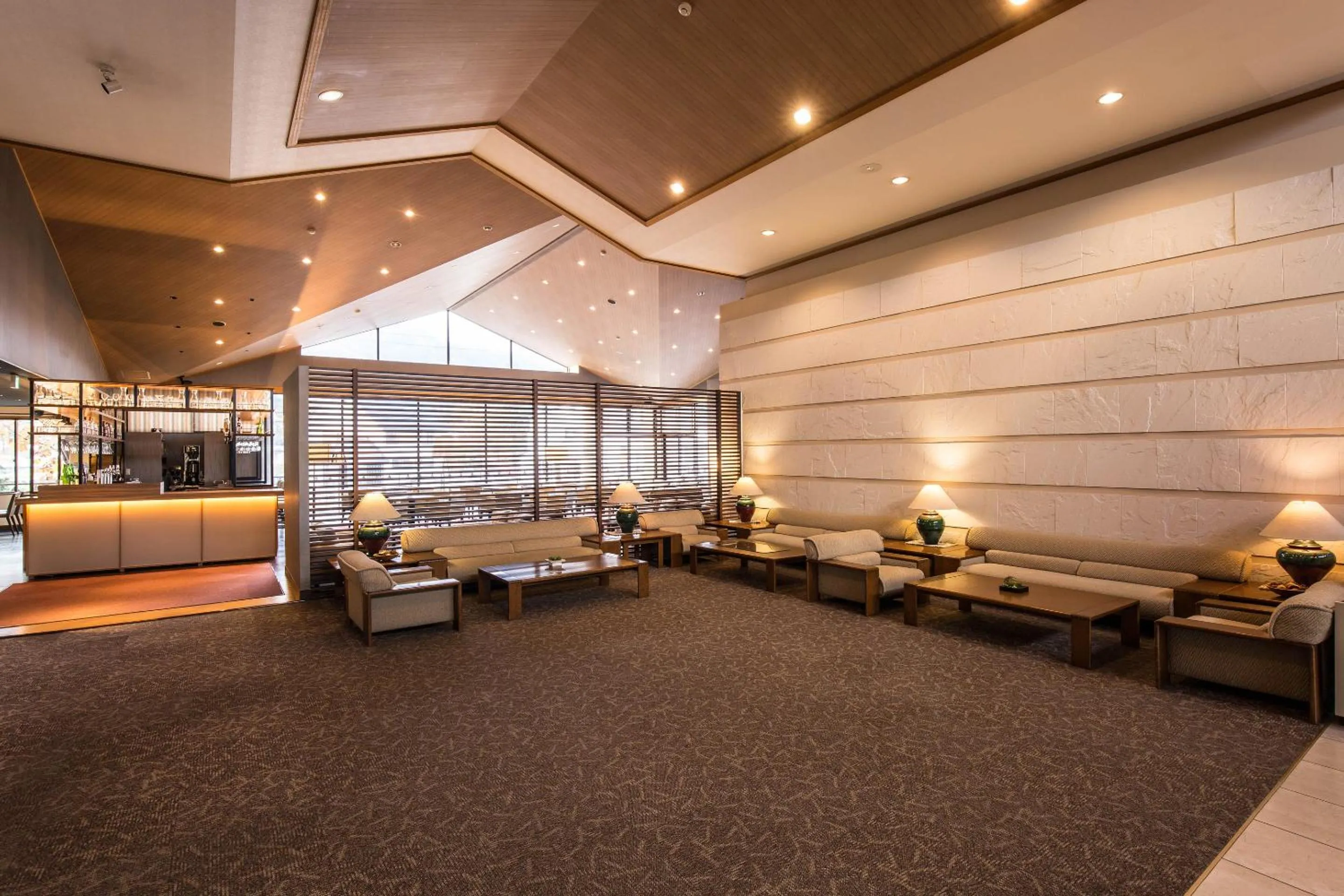 Lobby or reception in Hotel Goryukan