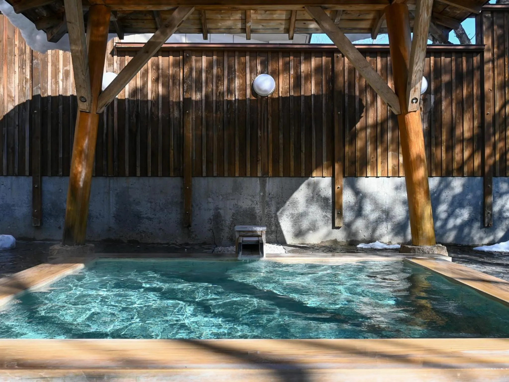 Hot Spring Bath in Hotel Goryukan