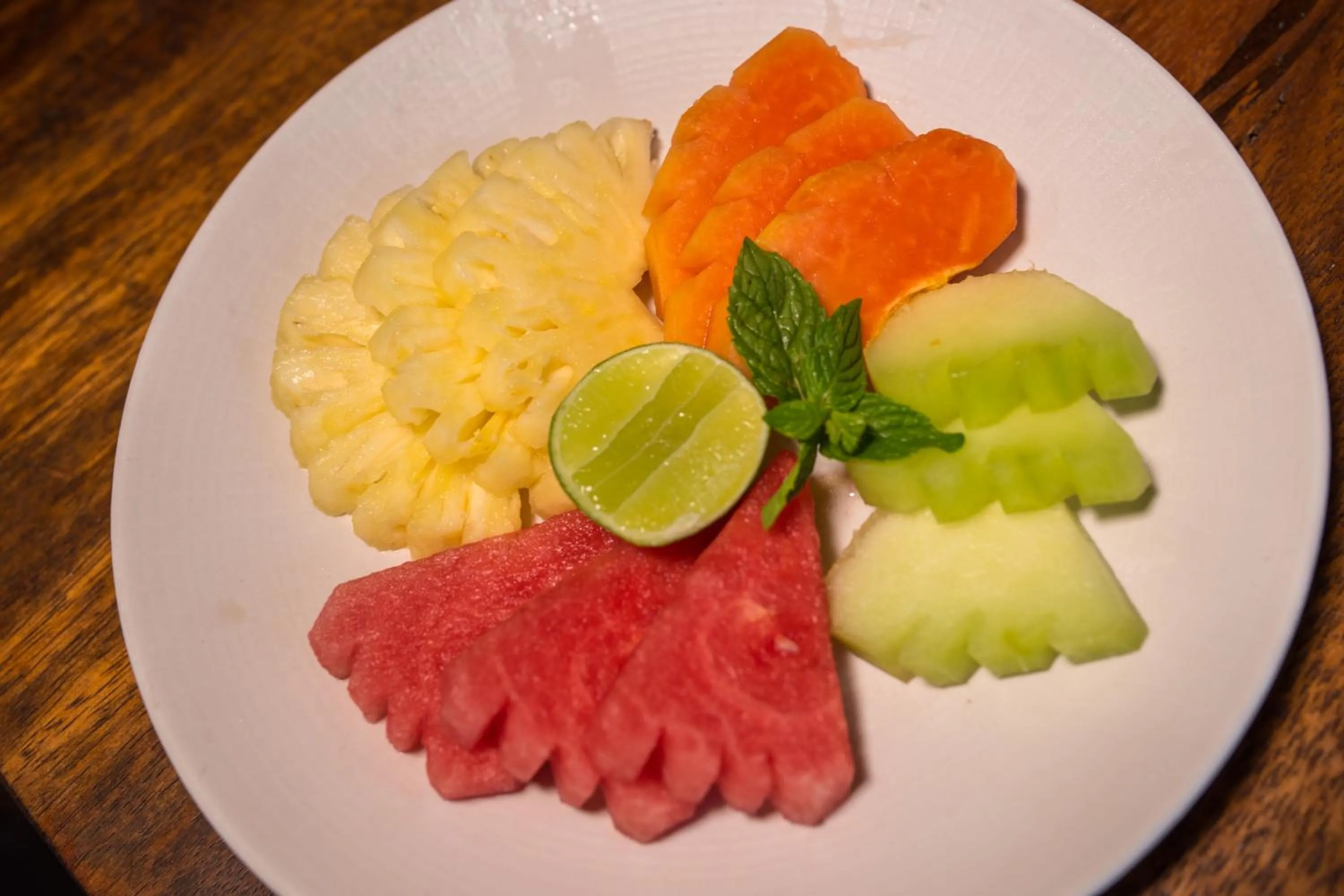 Food in Green Sala Villa