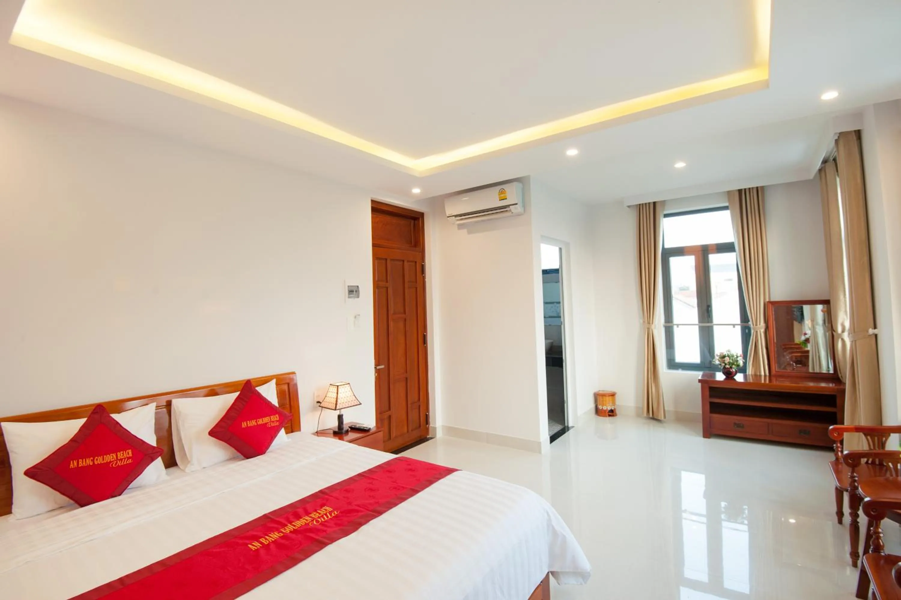 Bedroom in An Bang Golden Beach Villa