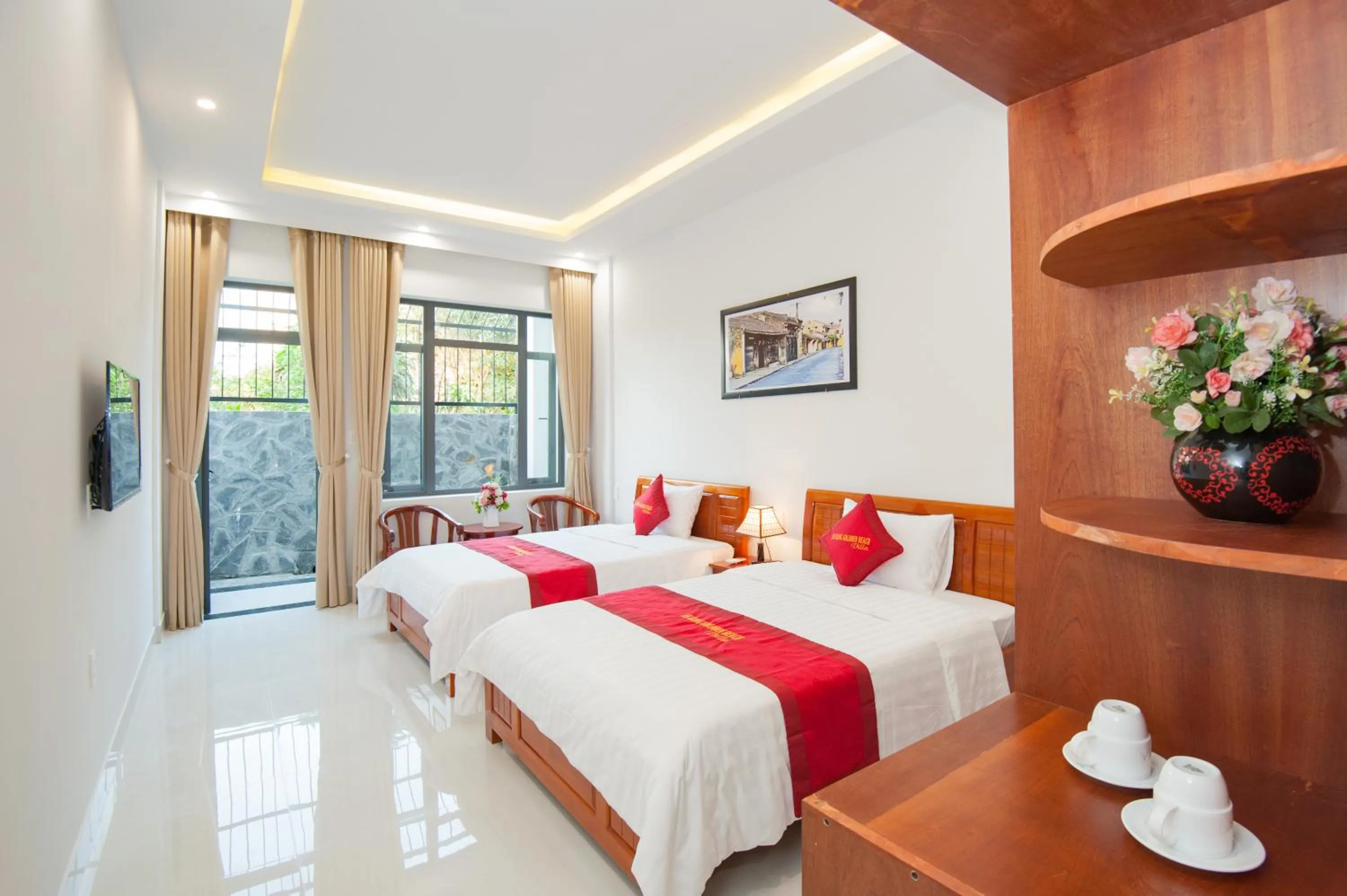 Bedroom in An Bang Golden Beach Villa