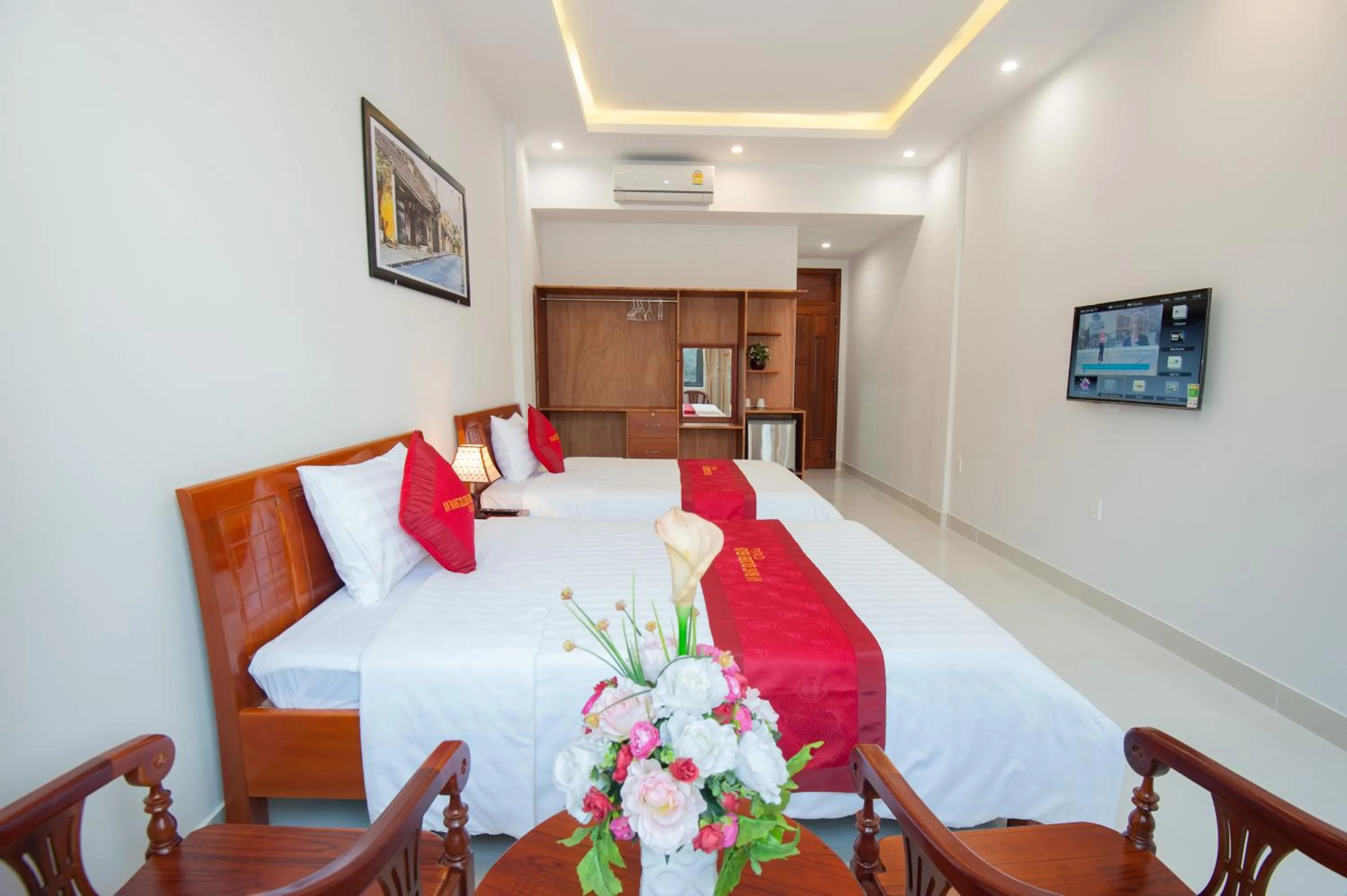 Bedroom in An Bang Golden Beach Villa