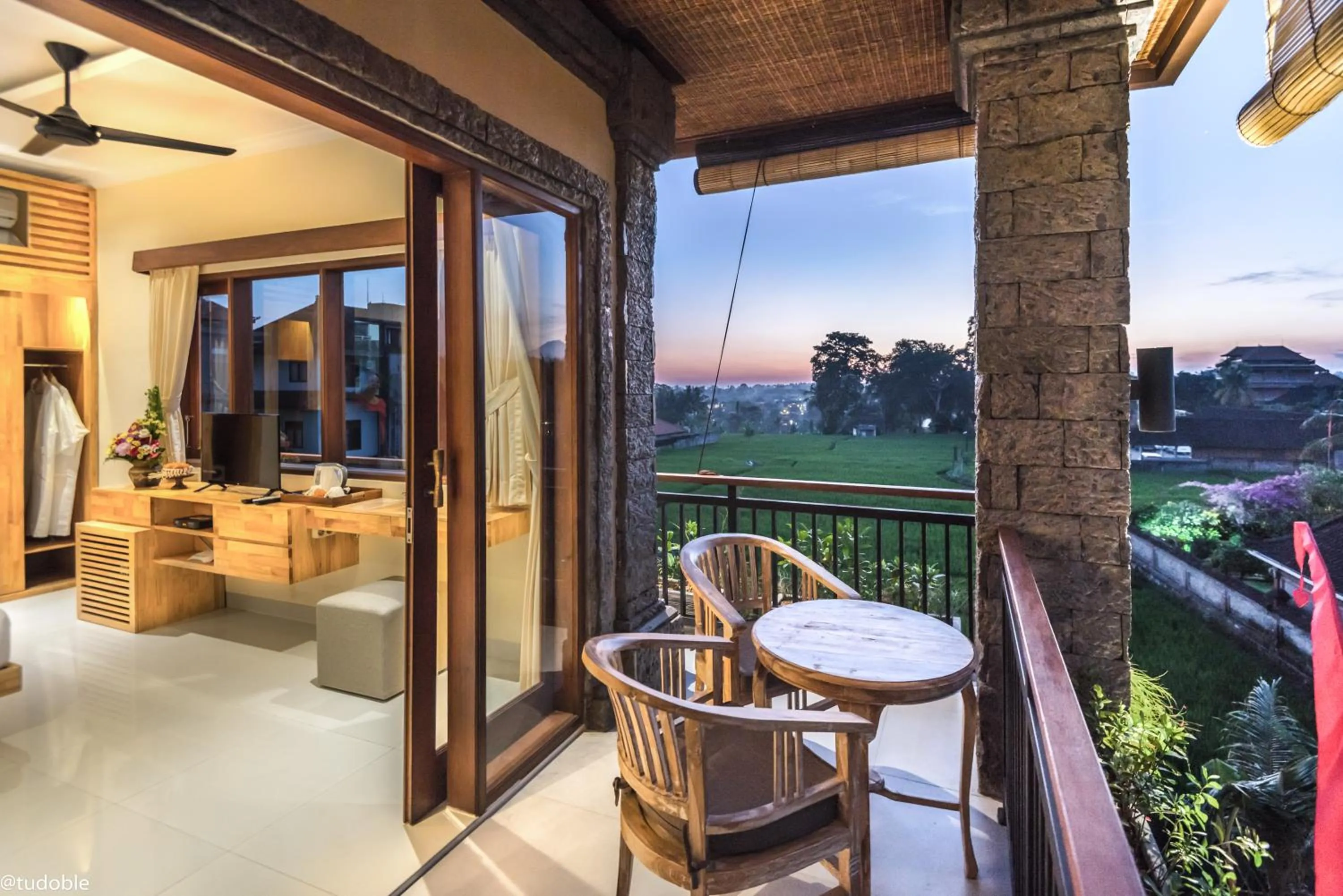 Balcony/Terrace in Bliss Ubud Abangan