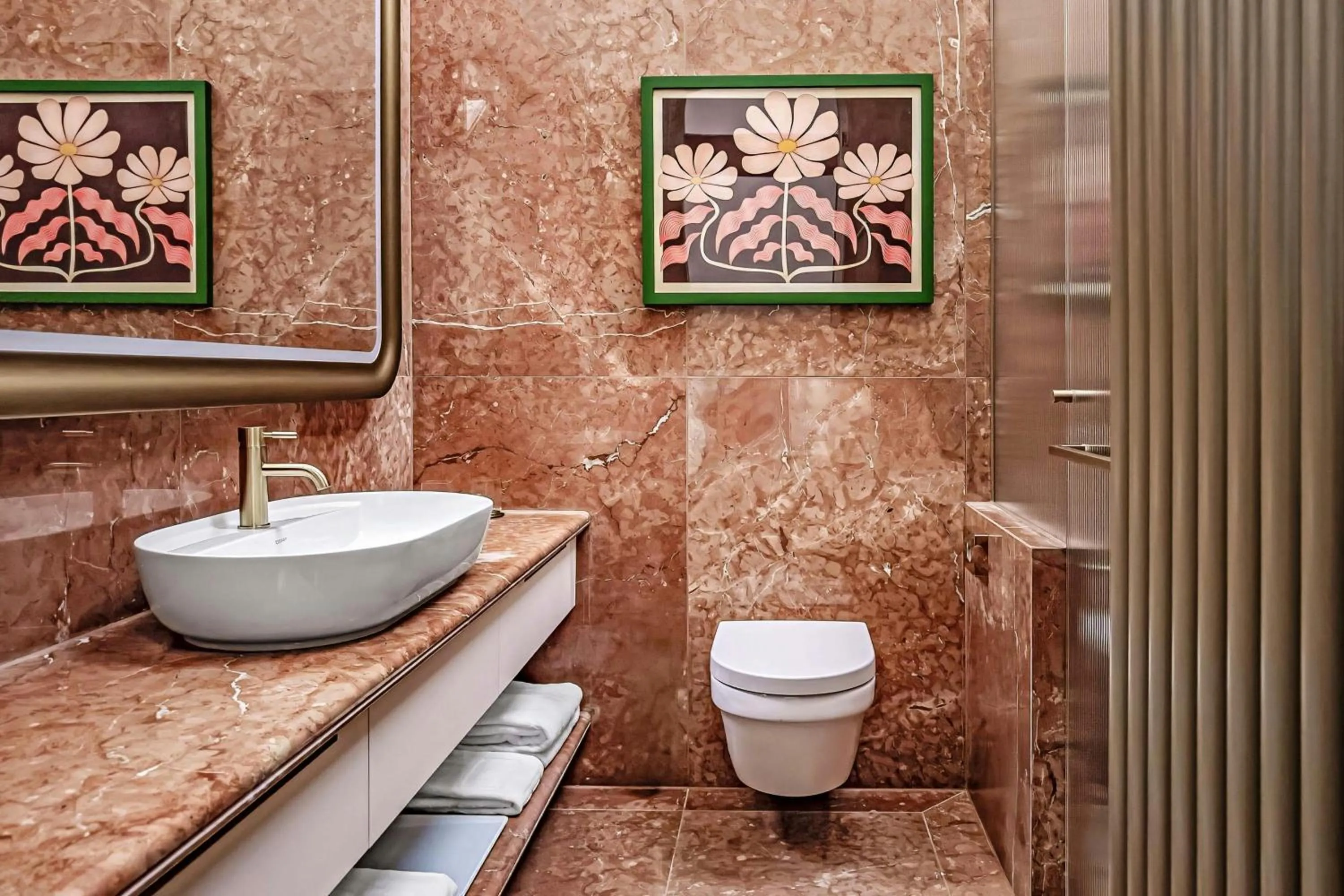 Bathroom in W Prague