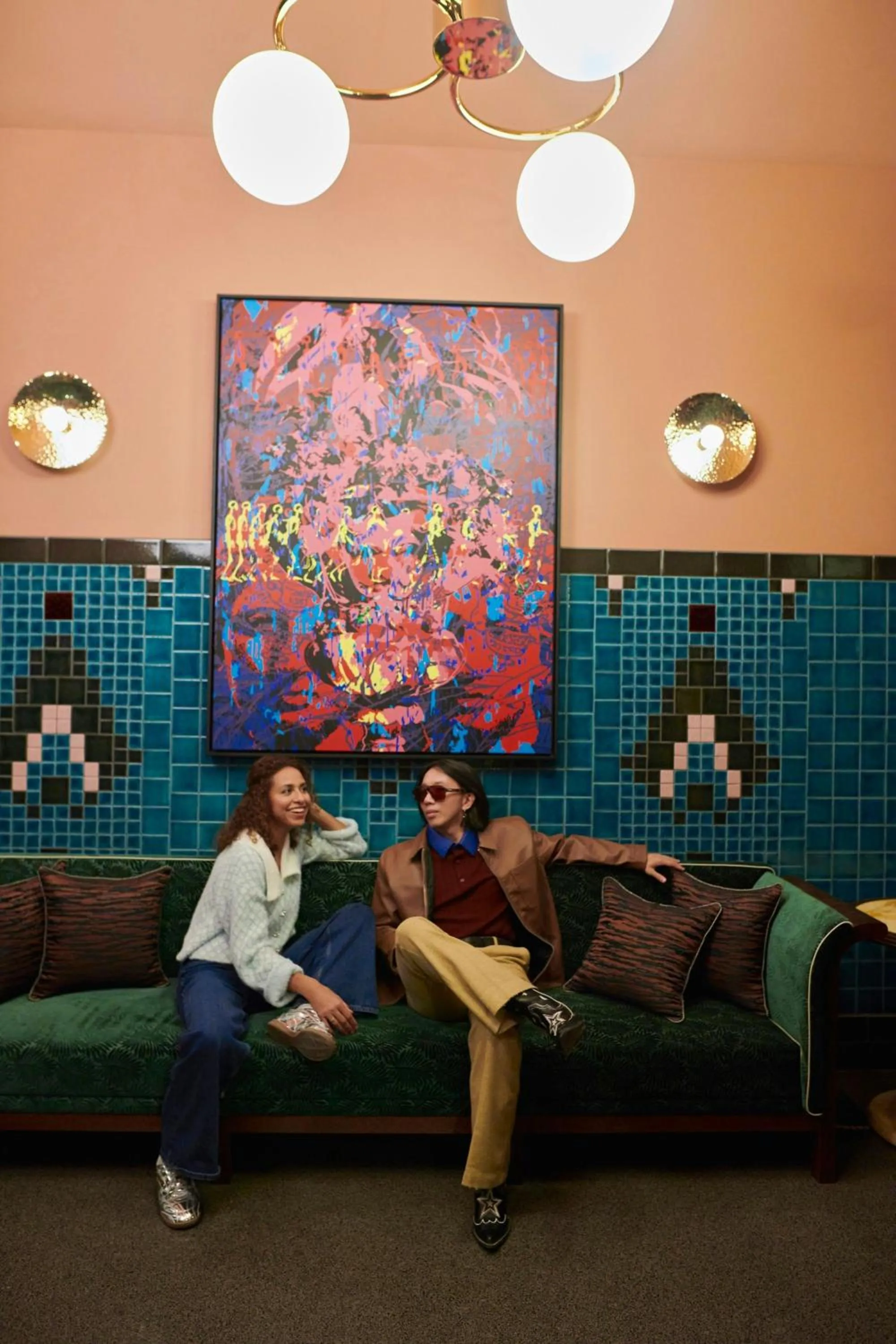 Lounge or bar in W Prague