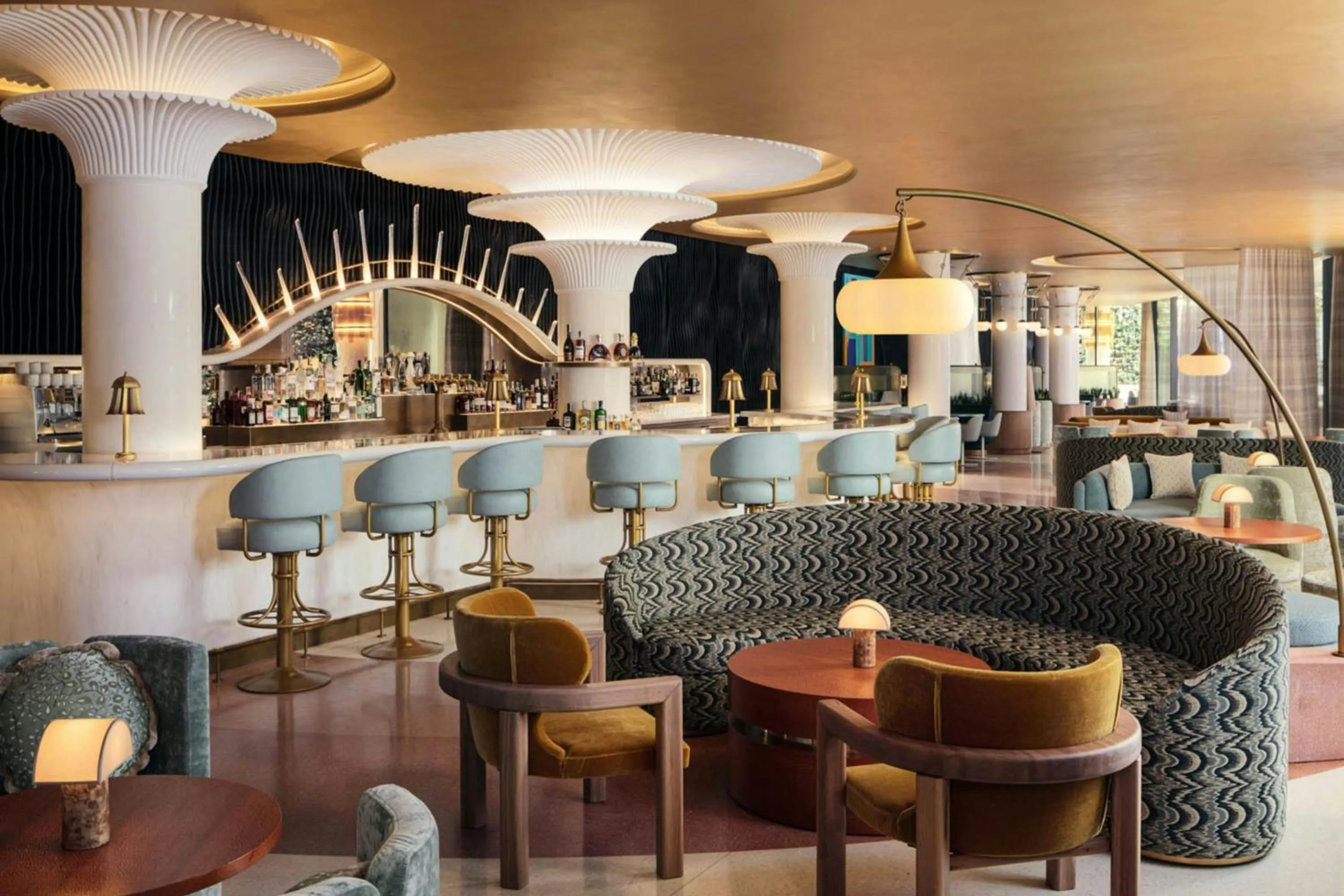 Lounge or bar in W Prague