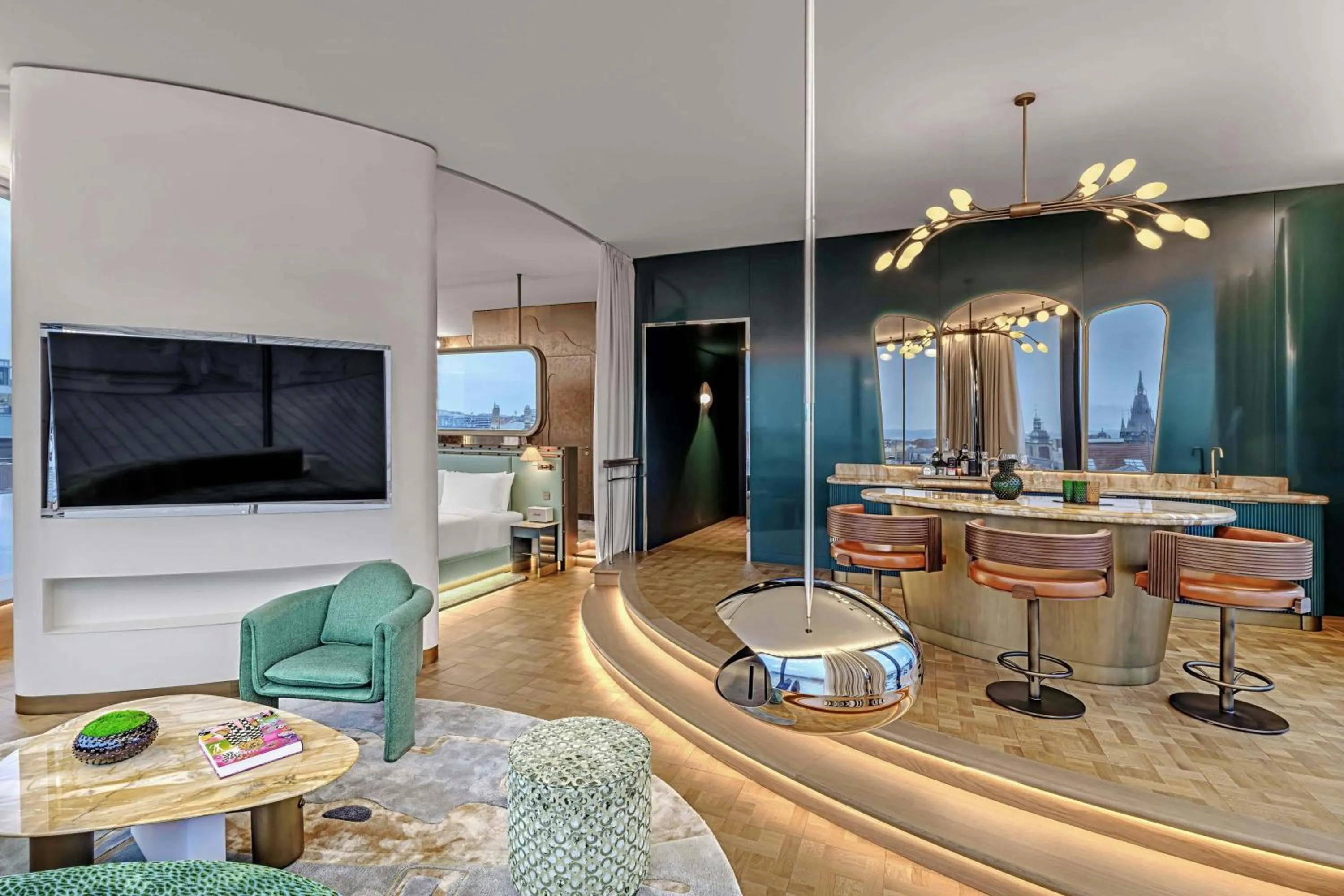 Living room in W Prague