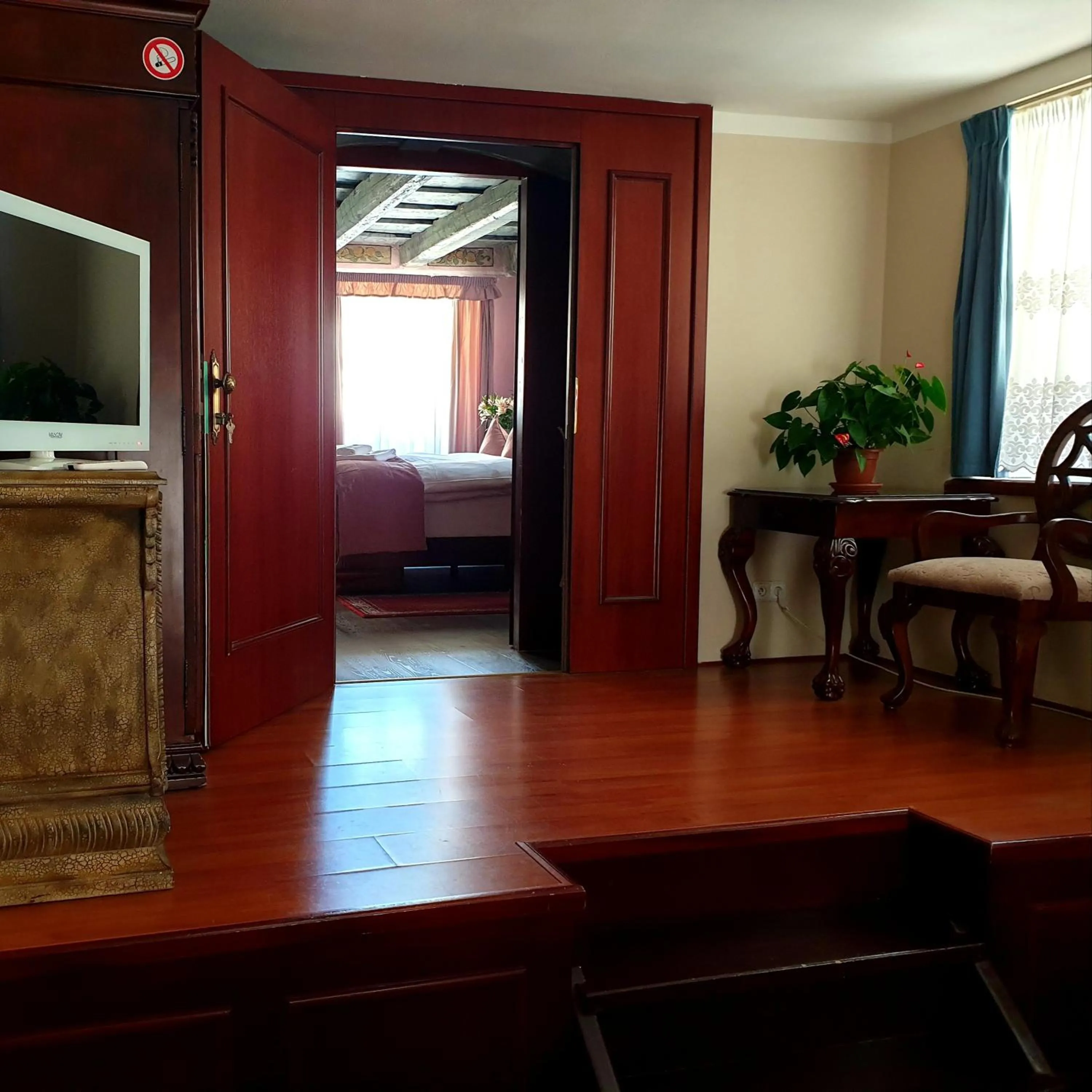 Bedroom in Prague Golden Age