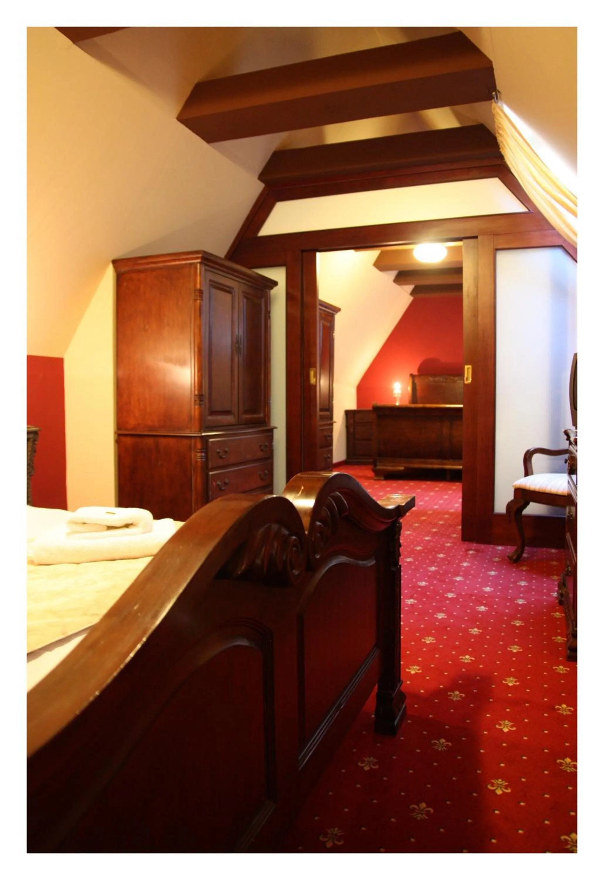 Photo of the whole room, Bed in Prague Golden Age