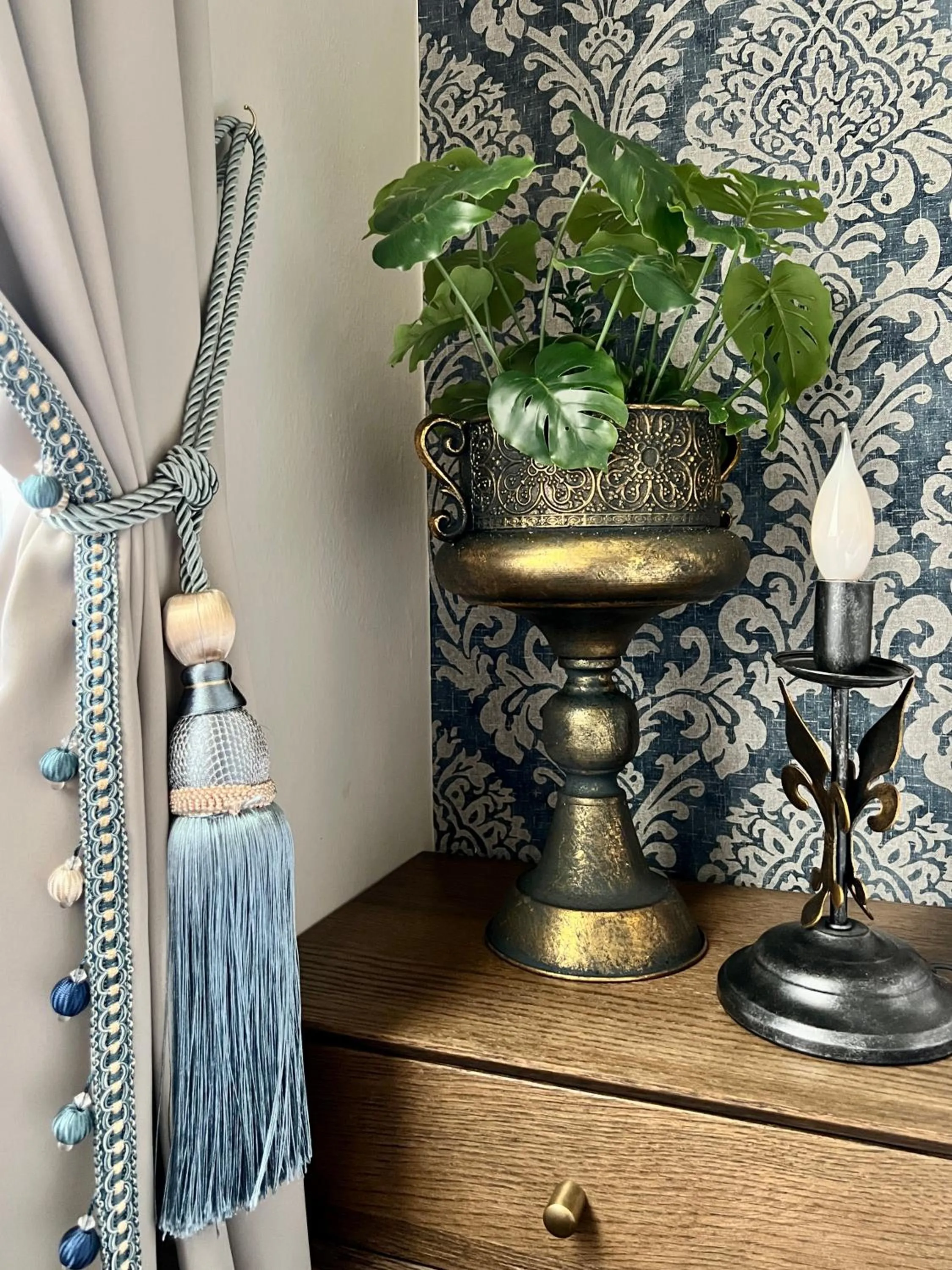 Decorative detail in Prague Golden Age