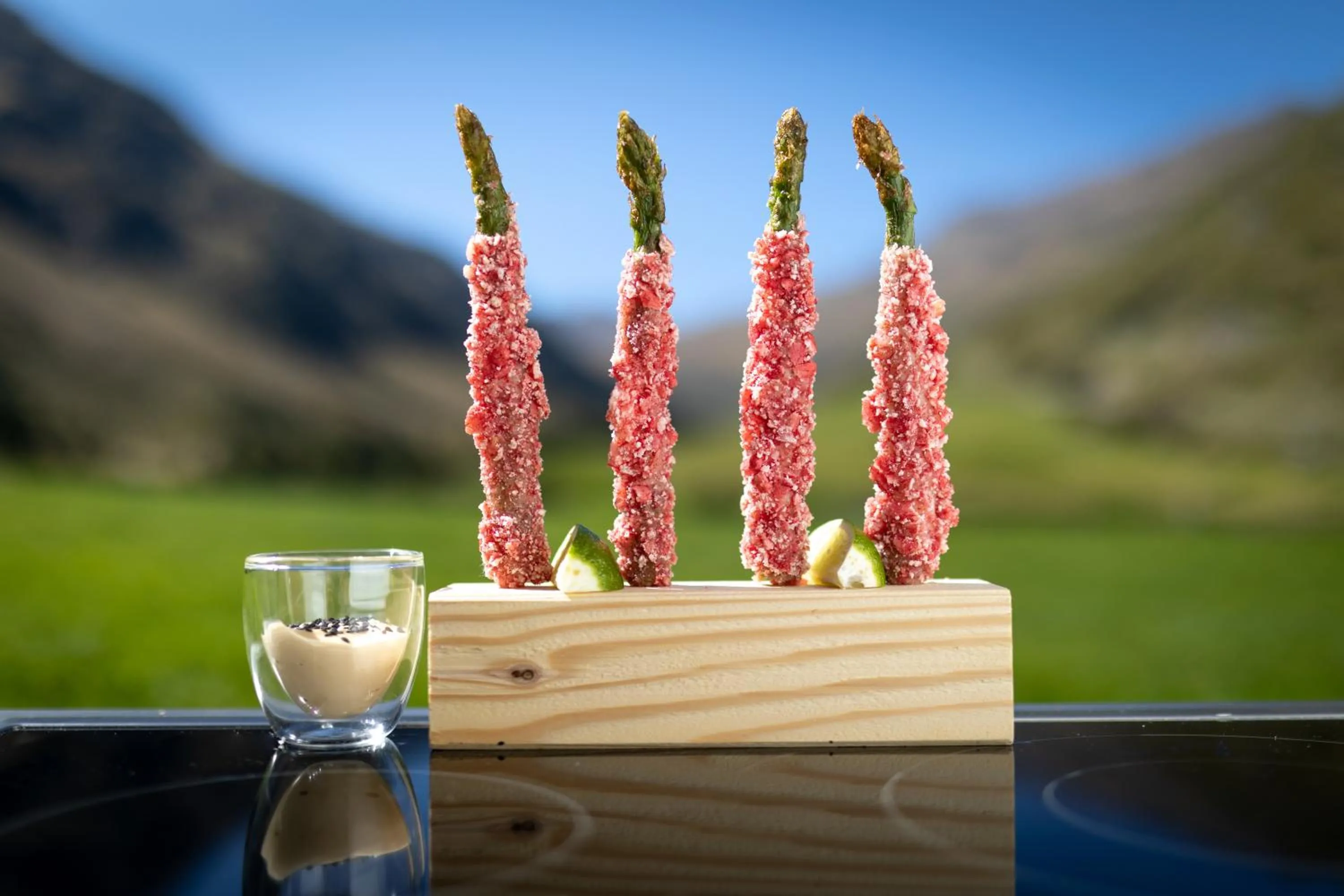 Food close-up in Hotel Macun, Vent im Ötztal