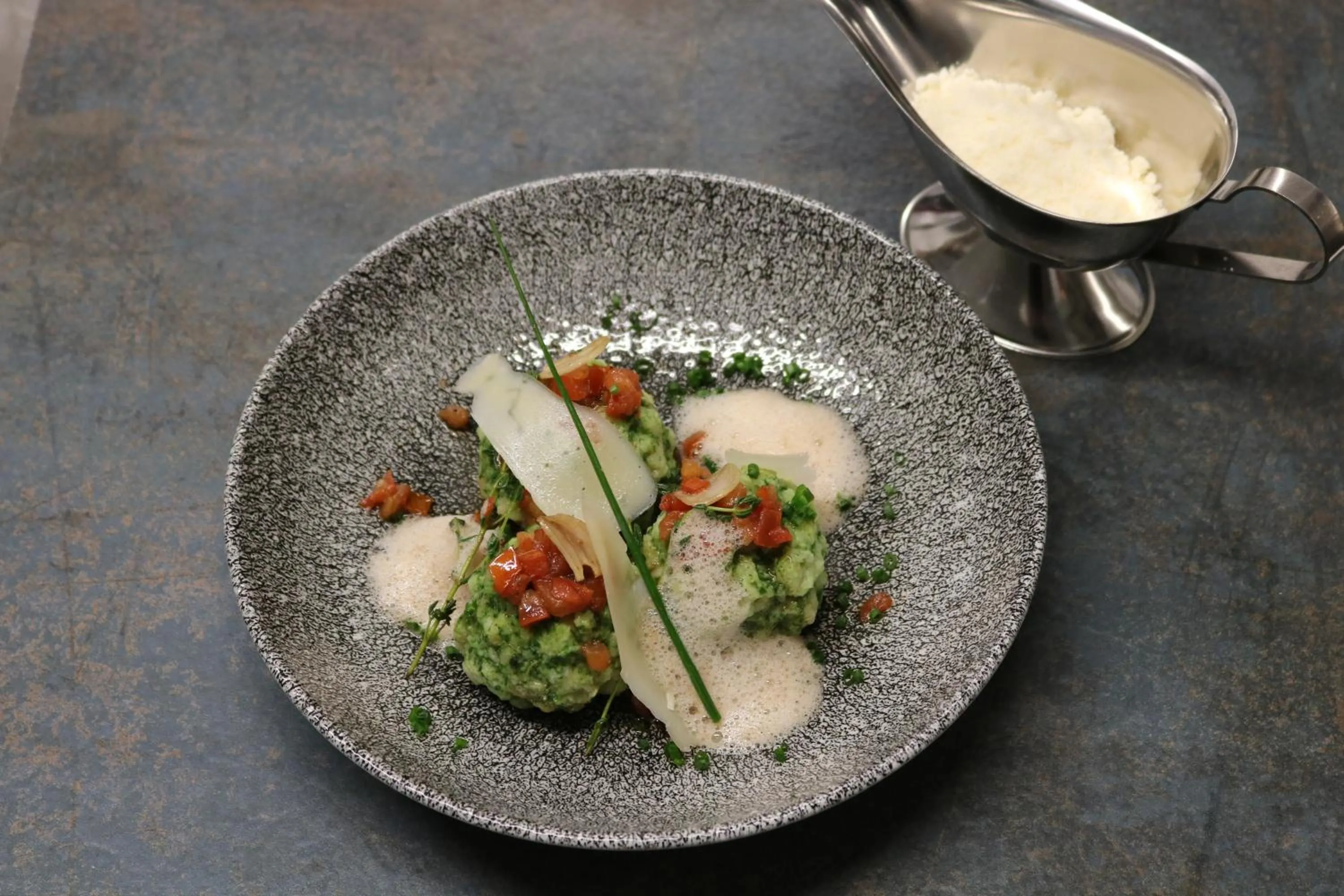 Food close-up in Hotel Macun, Vent im Ötztal